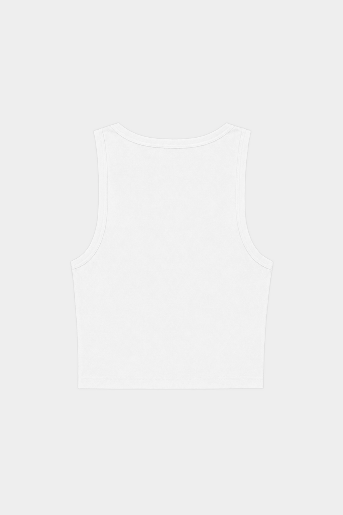 Colette Signature Logo Baby Tank White | Sporty & Rich at Désordre