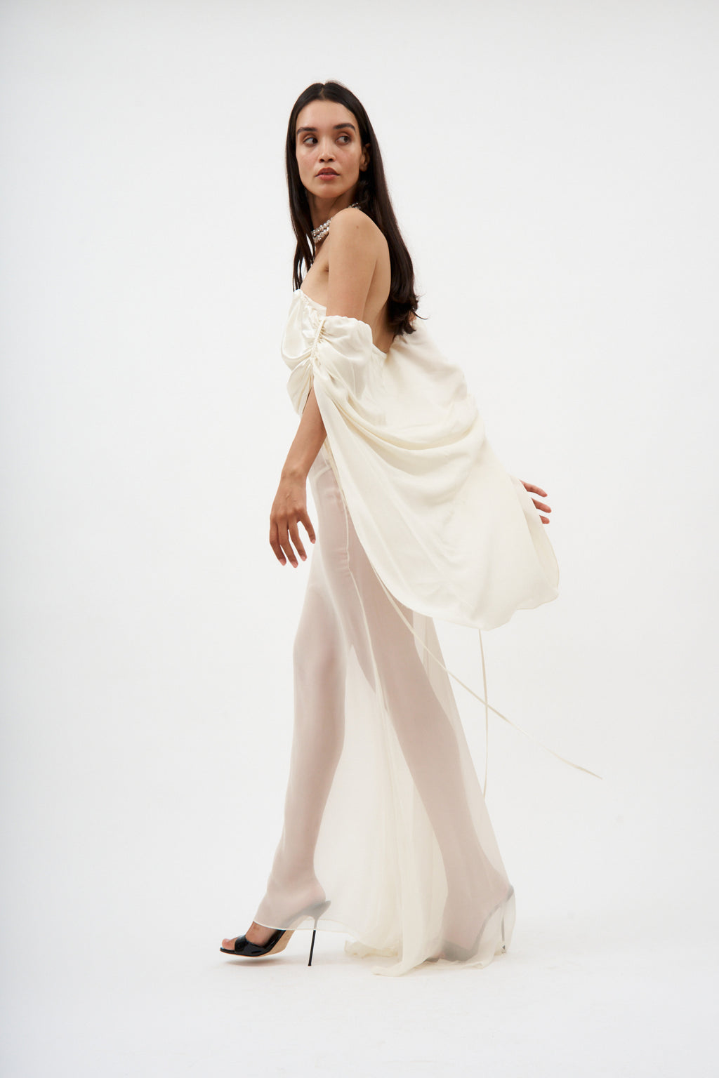 Morning Star Cream Gown