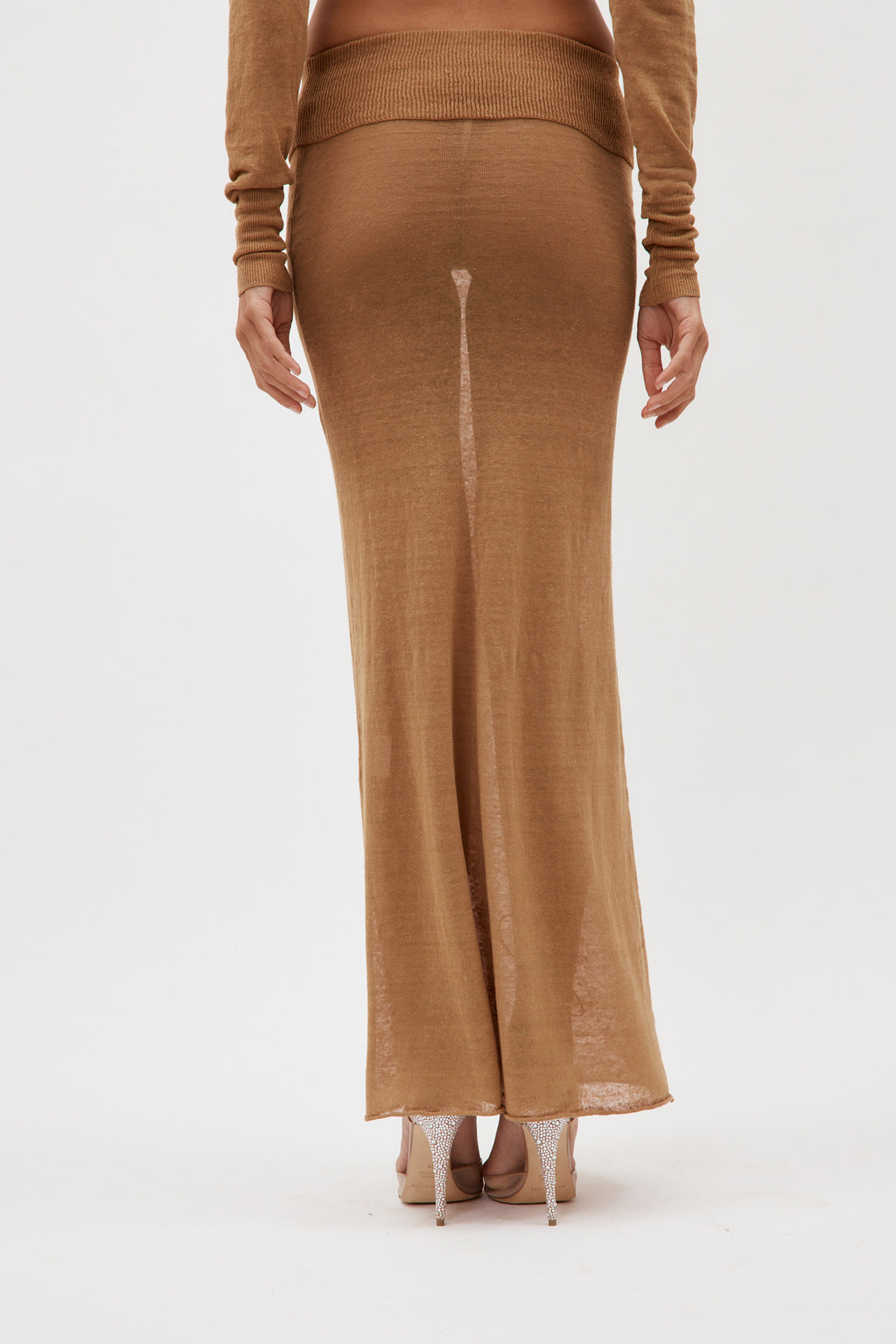 Lyca Camel Skirt