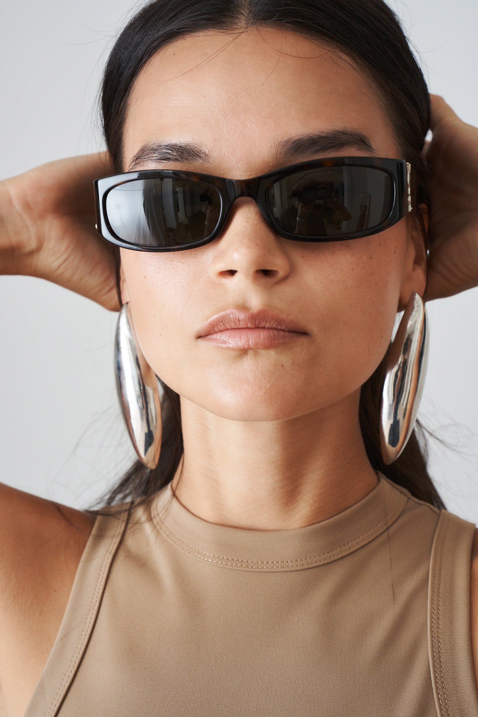 Slim Rectangle Sunglasses