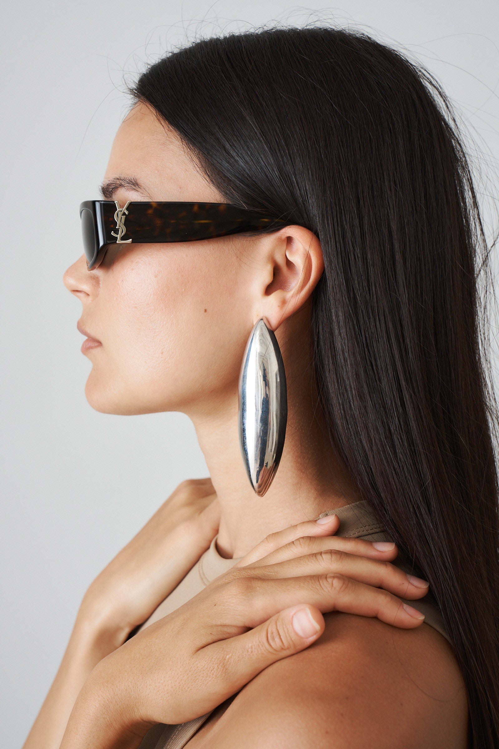 Slim Rectangle Sunglasses