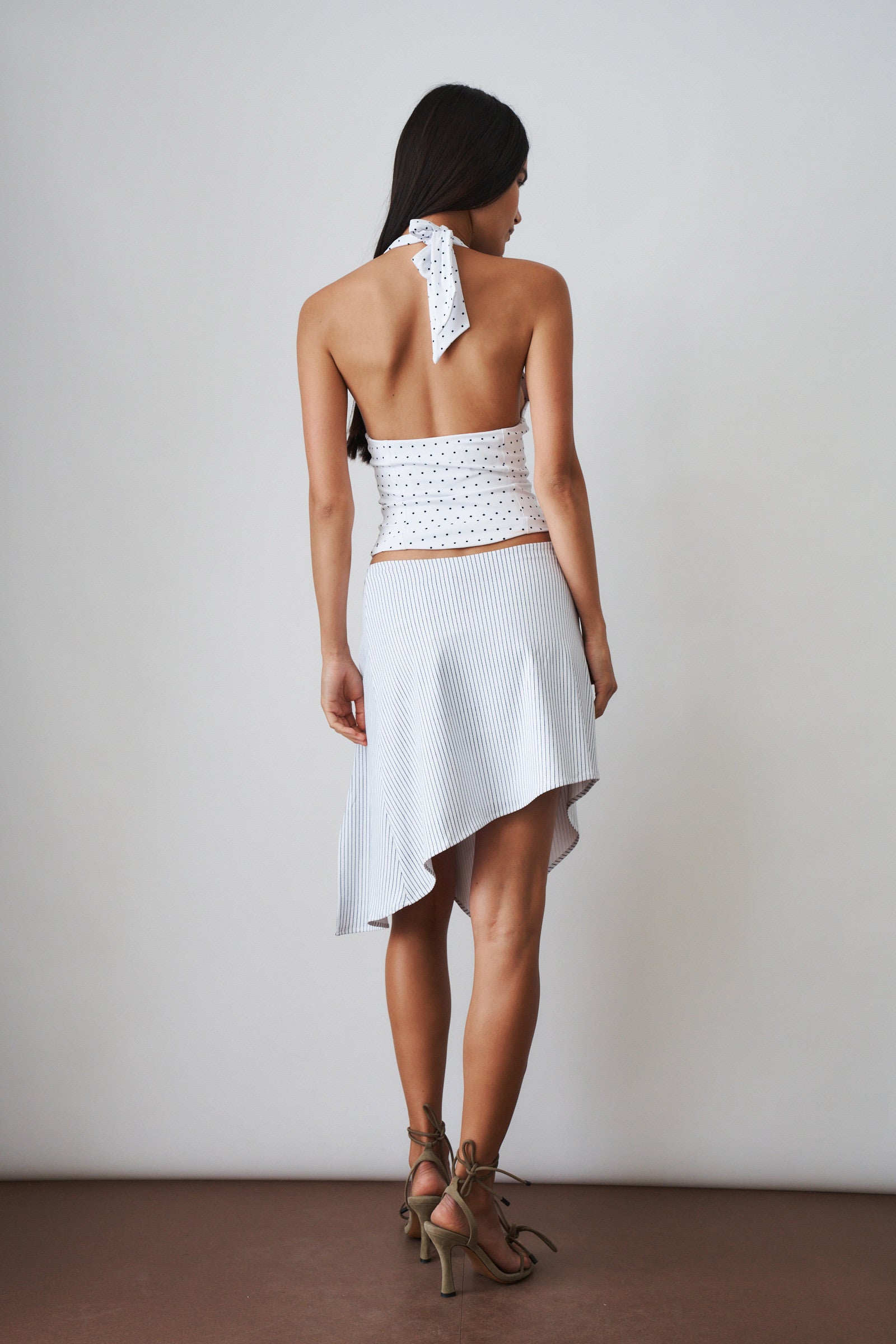 Bobbi Pinstripe Skirt