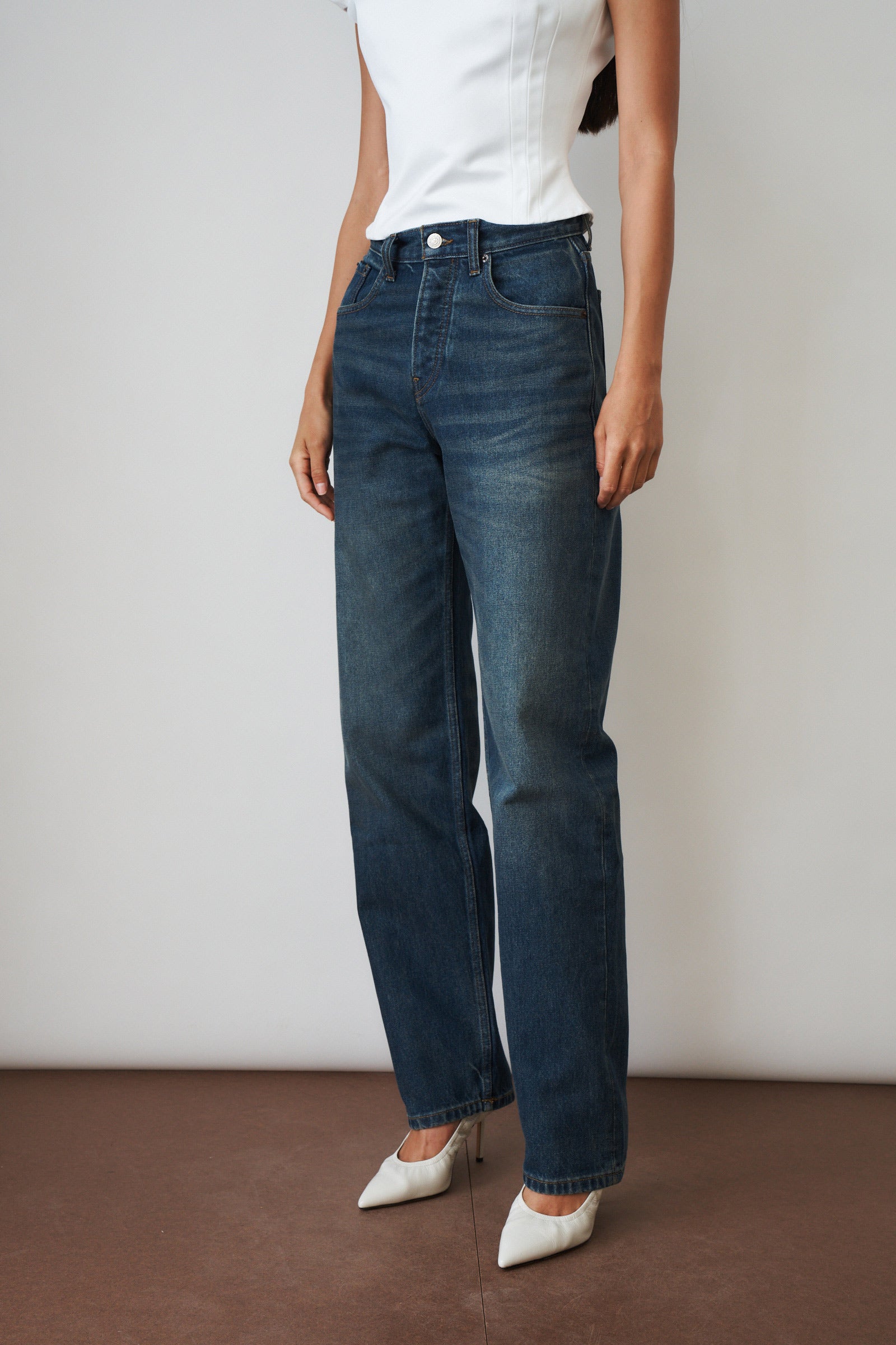 Baggy Jeans Green Wash