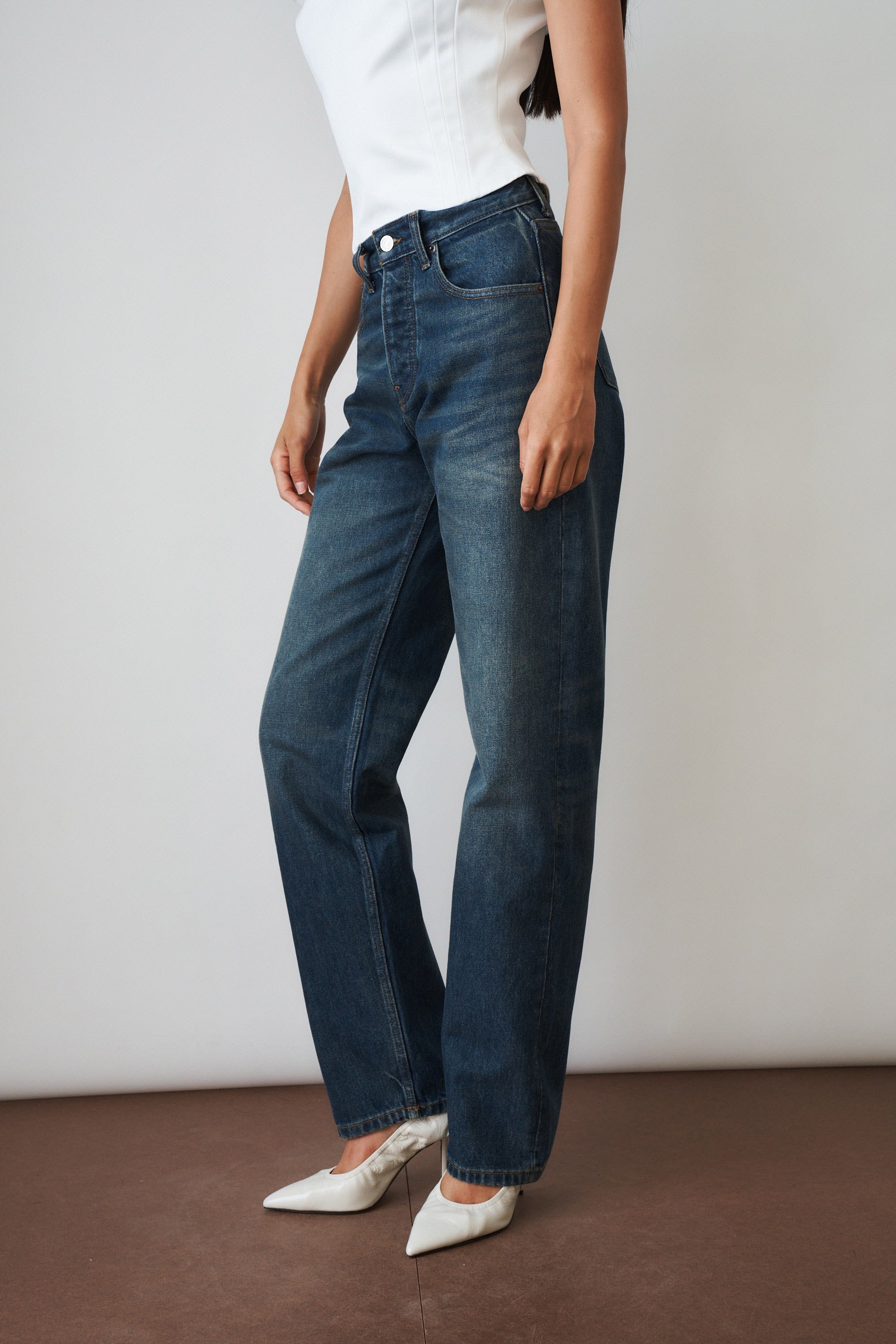 Baggy Jeans Green Wash