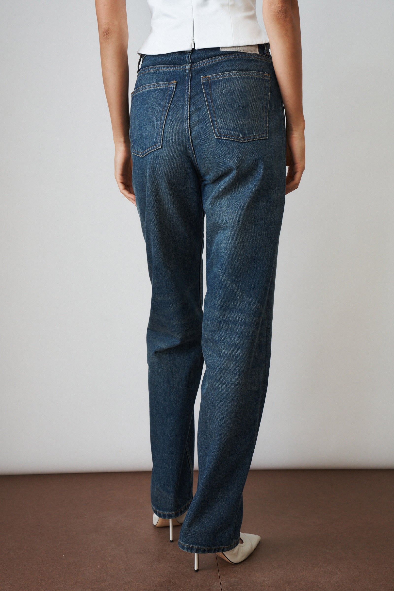 Baggy Jeans Green Wash