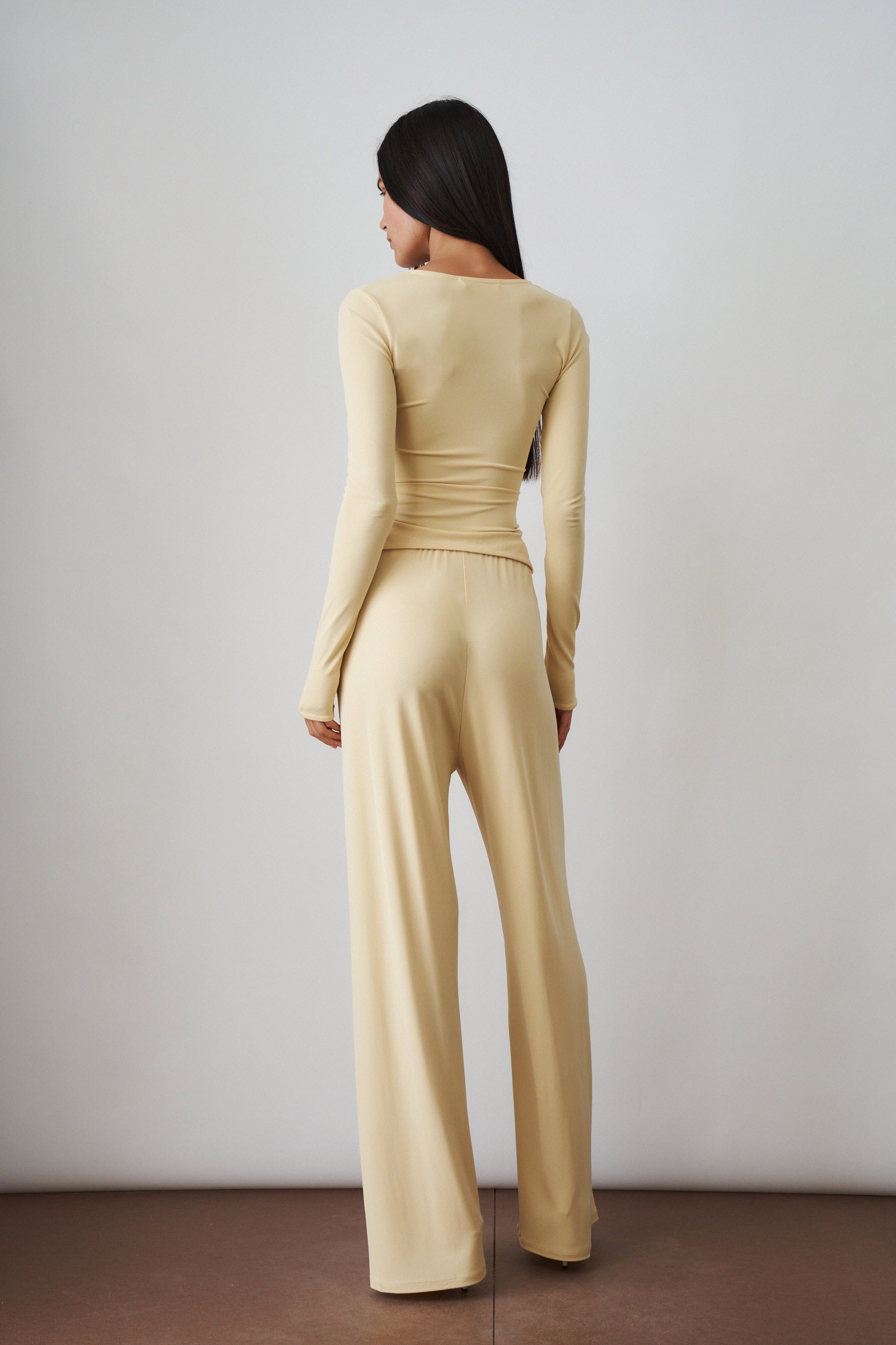 Long Sleeve Tie Button Up