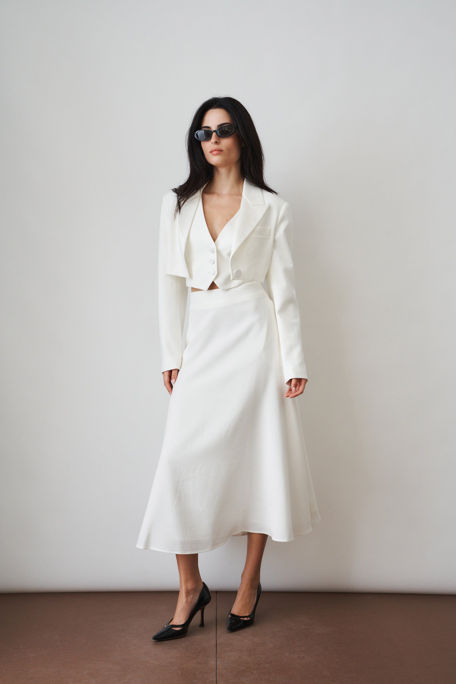 Bridget Suit Jacket White