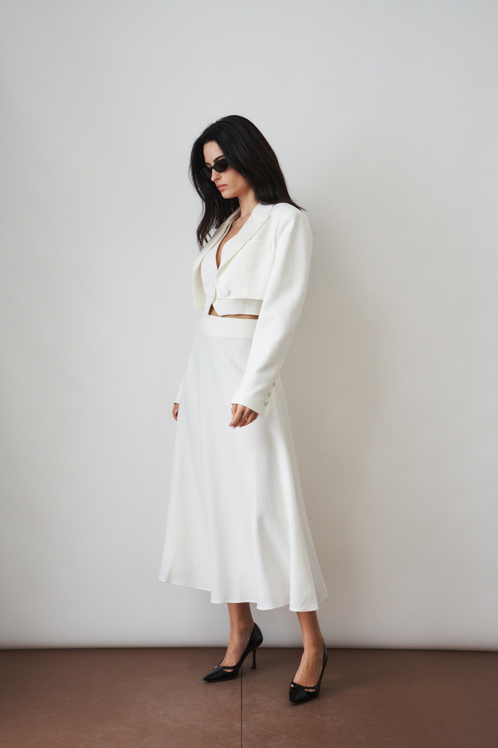 Bridget Suit Jacket White