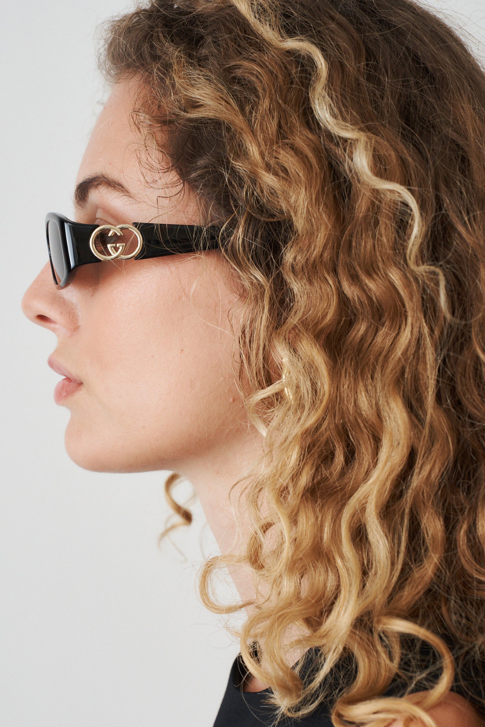 Narrow Tort Rectangle Sunglasses