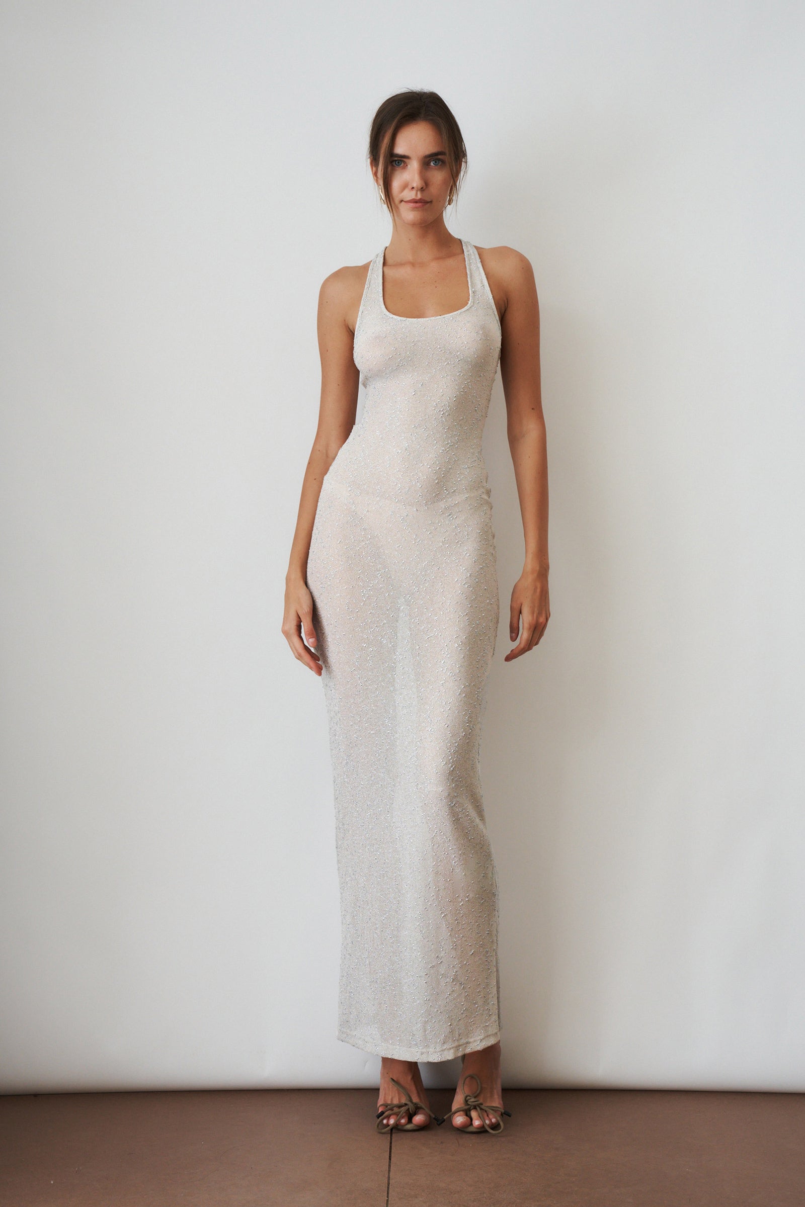 Schiffer Silver Dress