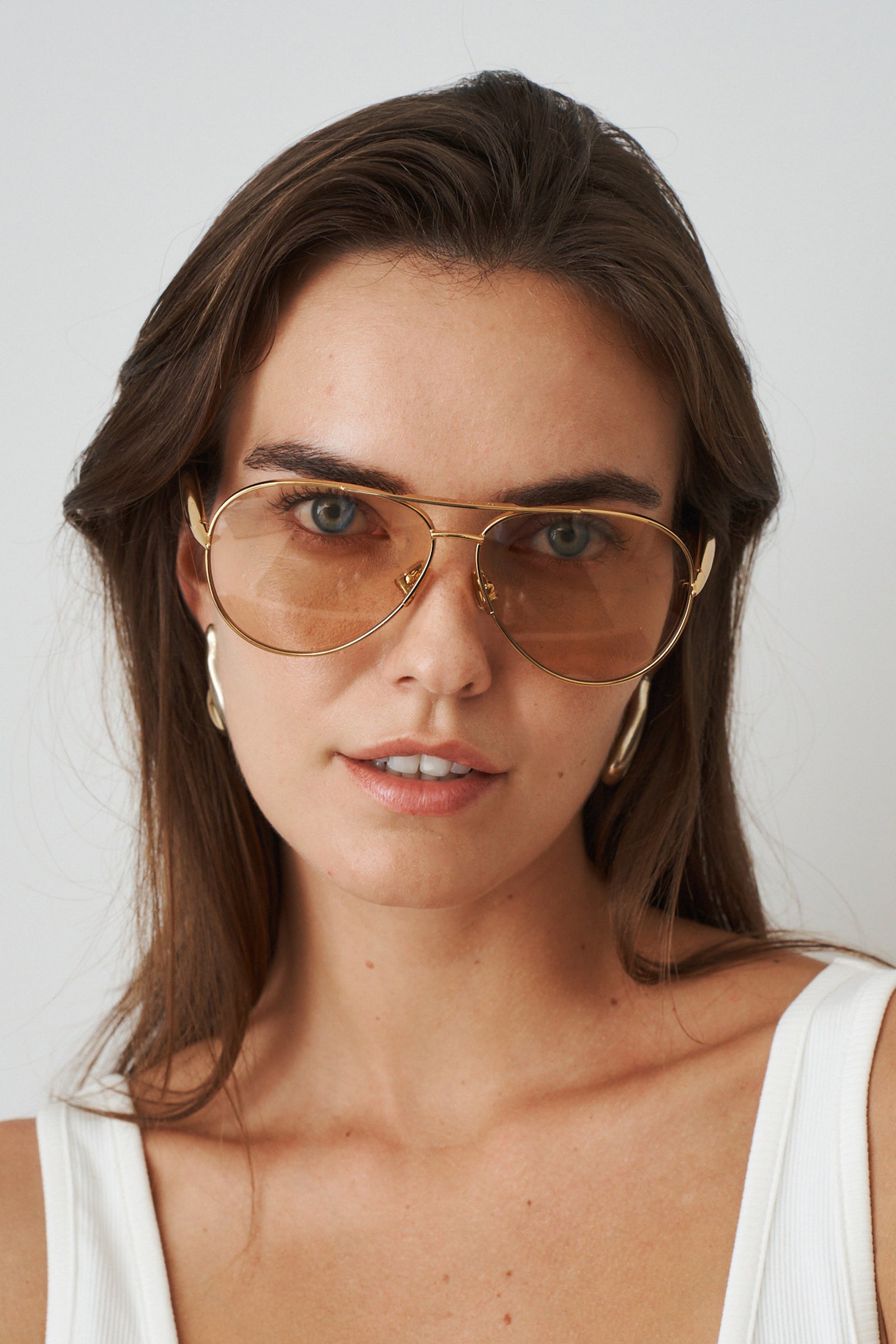 Aviator Gold Sunglasses