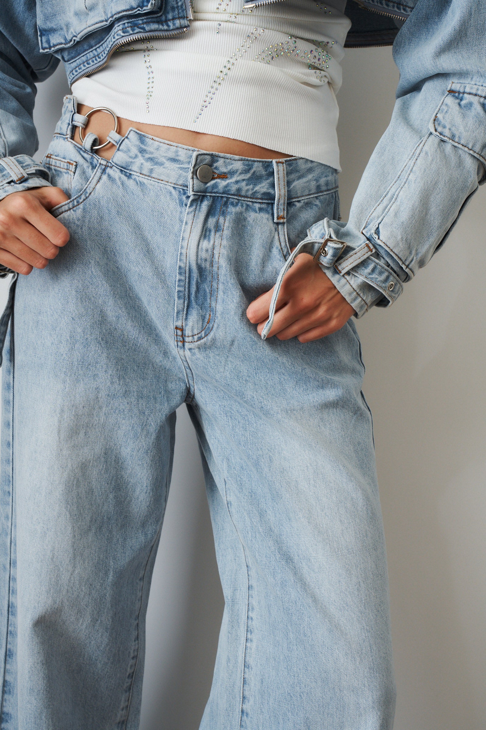 Pierced Jean
