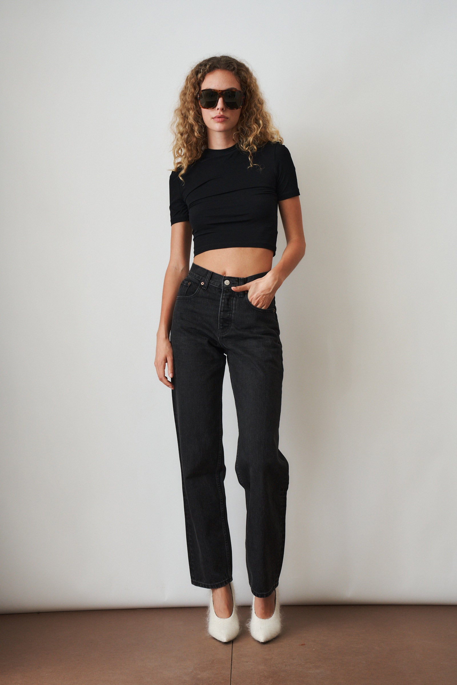 Baggy Jeans Black Wash