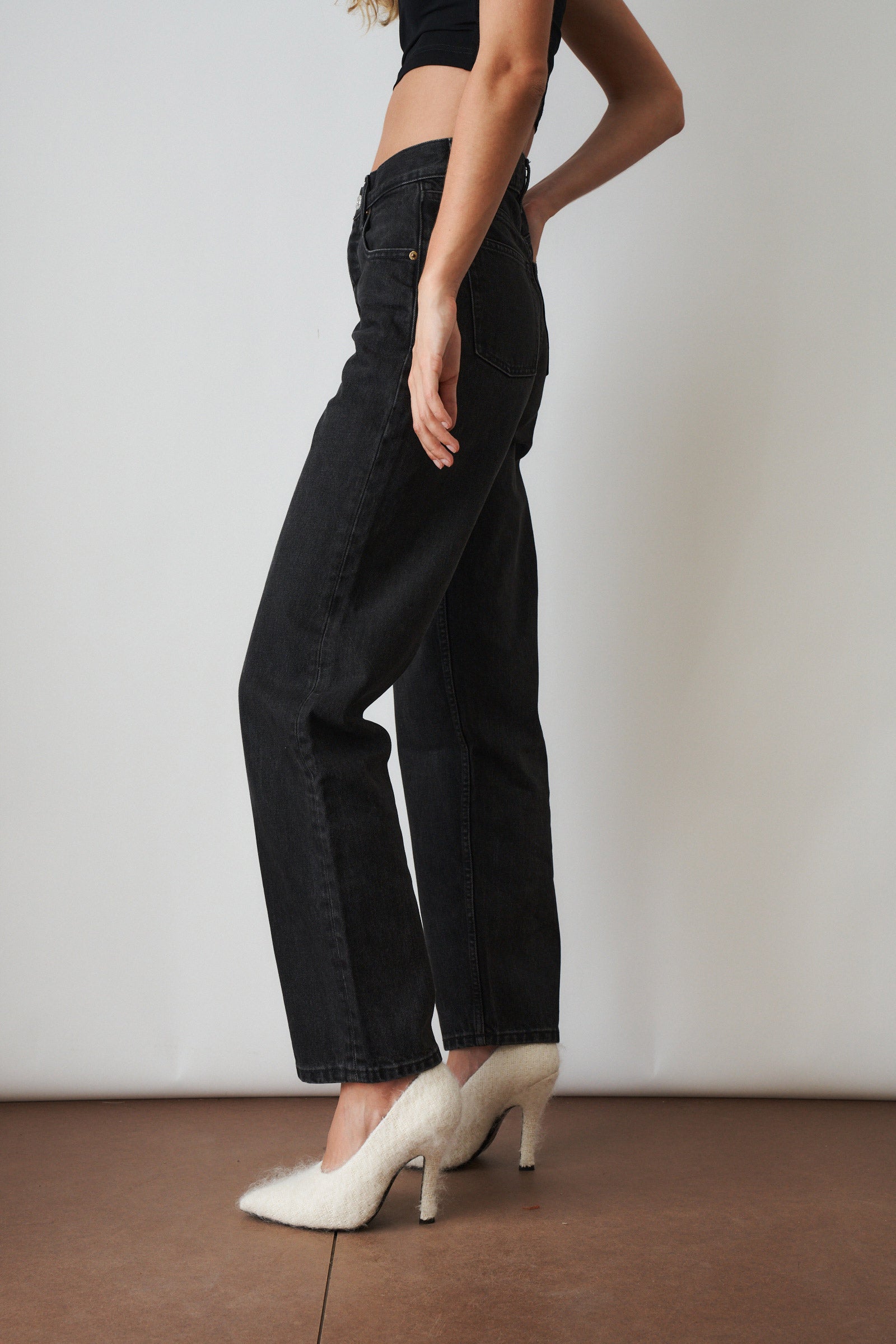 Baggy Jeans Black Wash