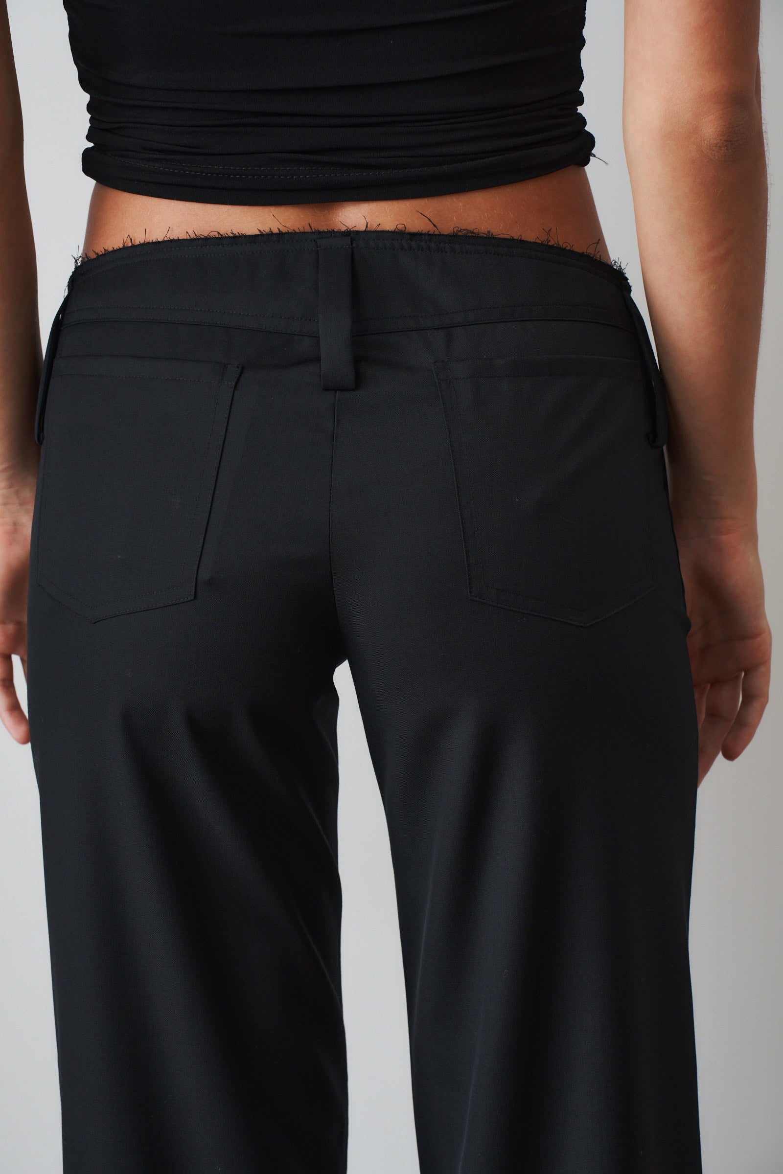 Raw Edge Trouser