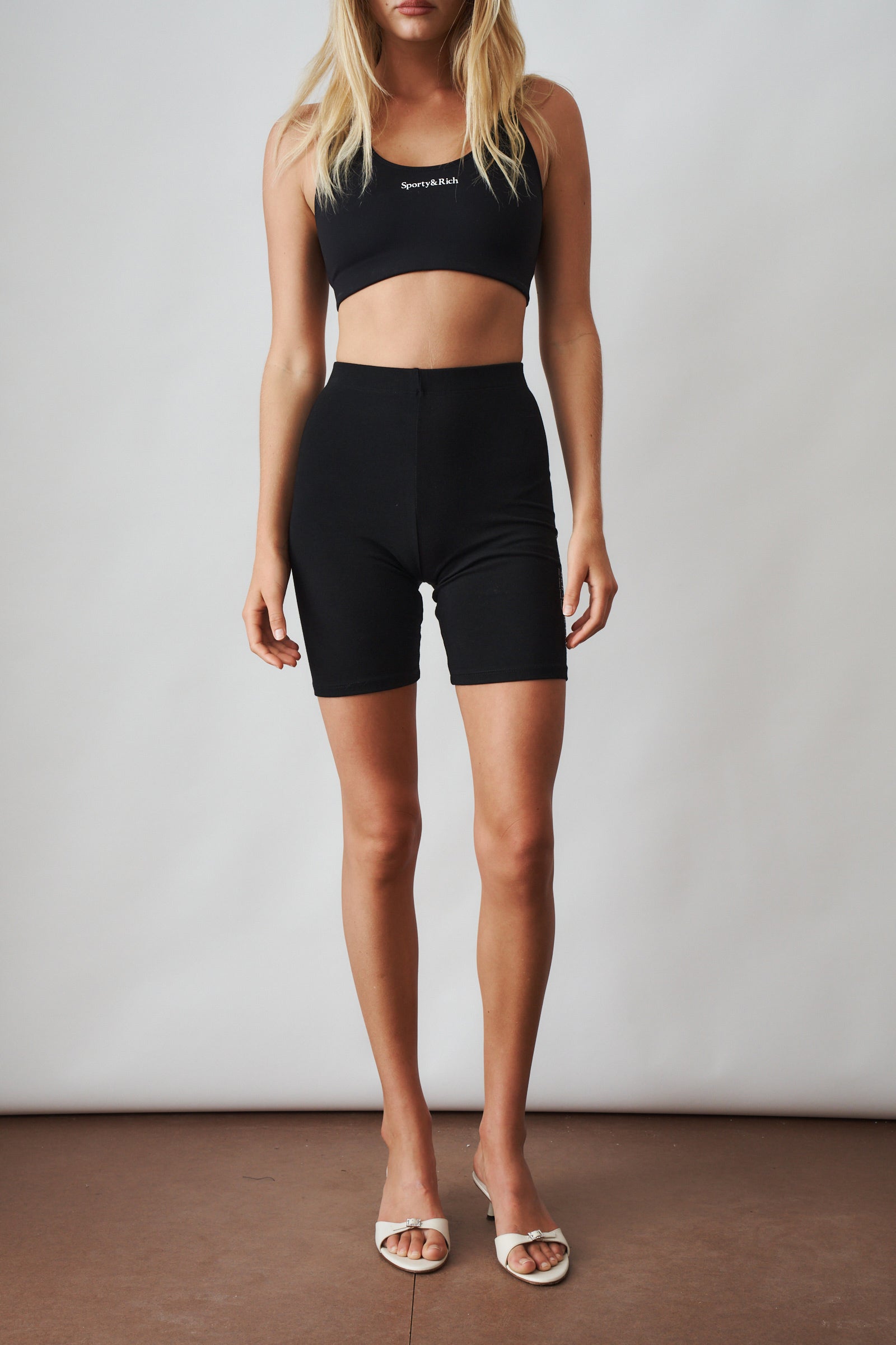 Athletic Club Biker Short Black