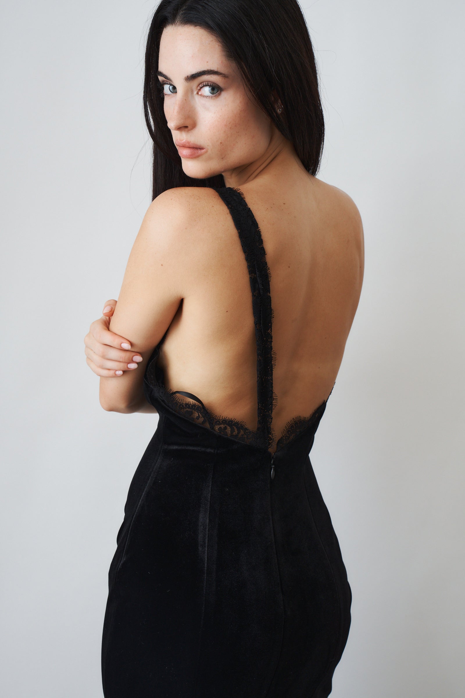 Angelica Velvet Maxi Dress