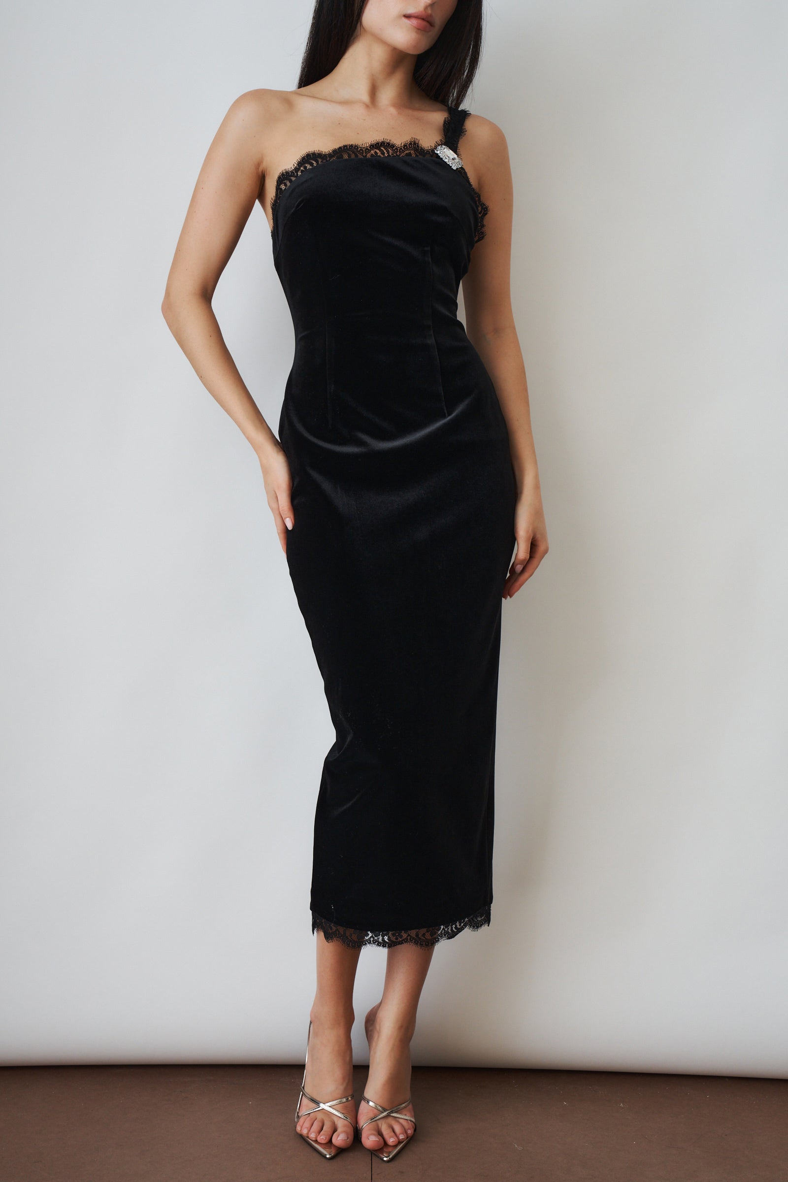 Angelica Velvet Maxi Dress