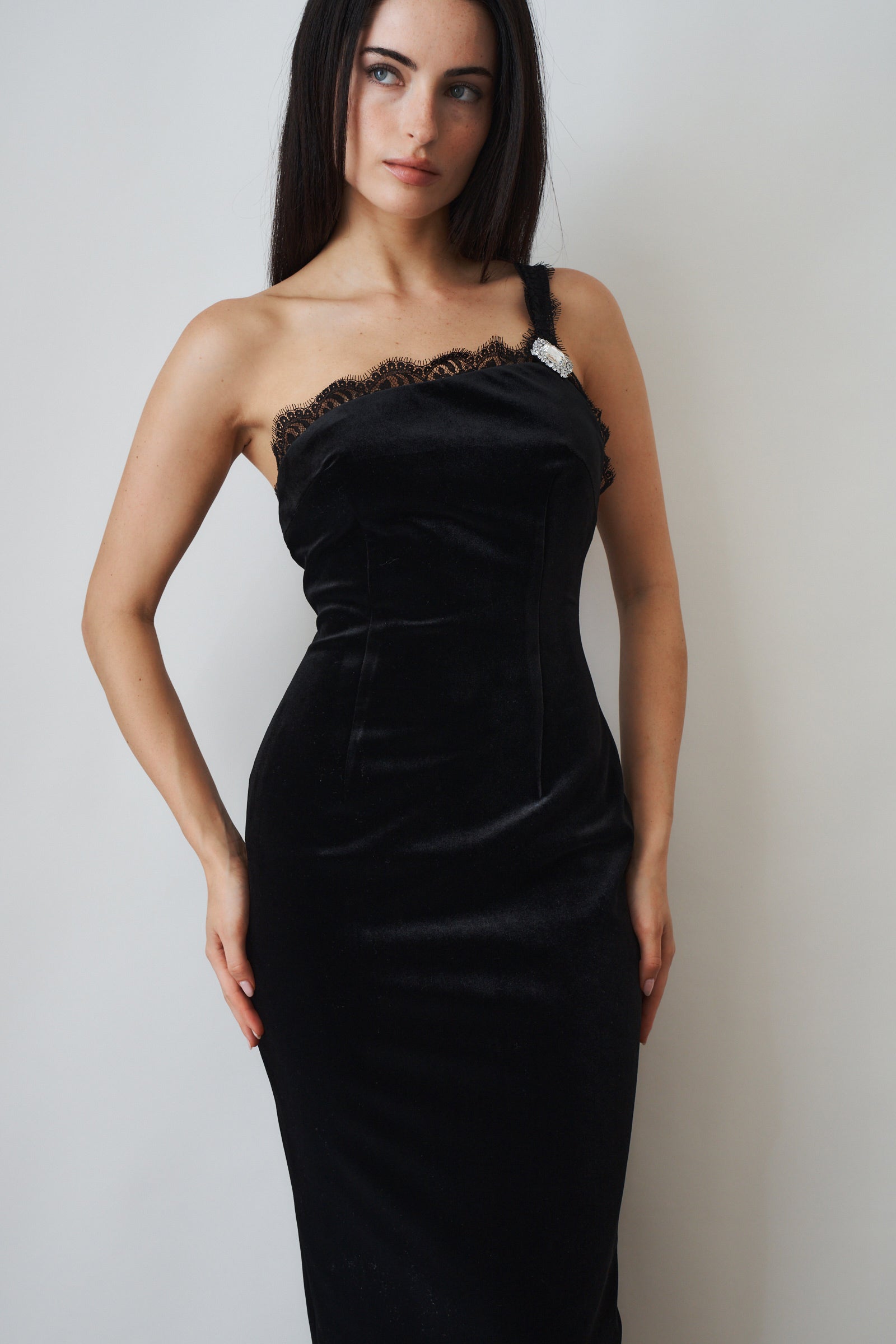 Angelica Velvet Maxi Dress