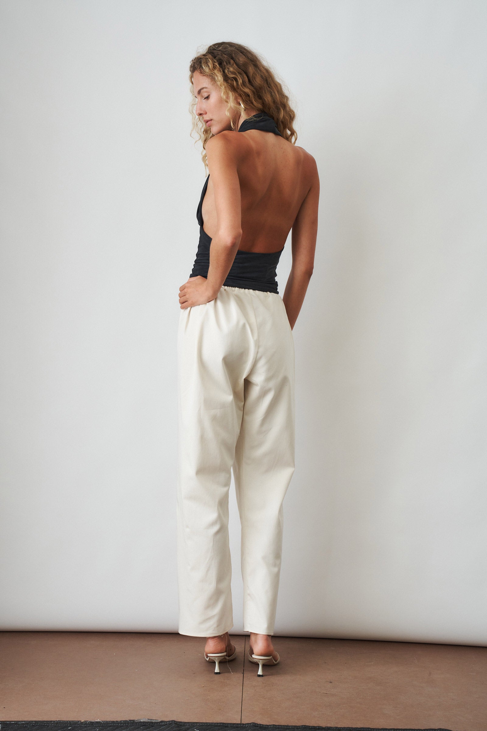 Viona Top Washed Charcoal