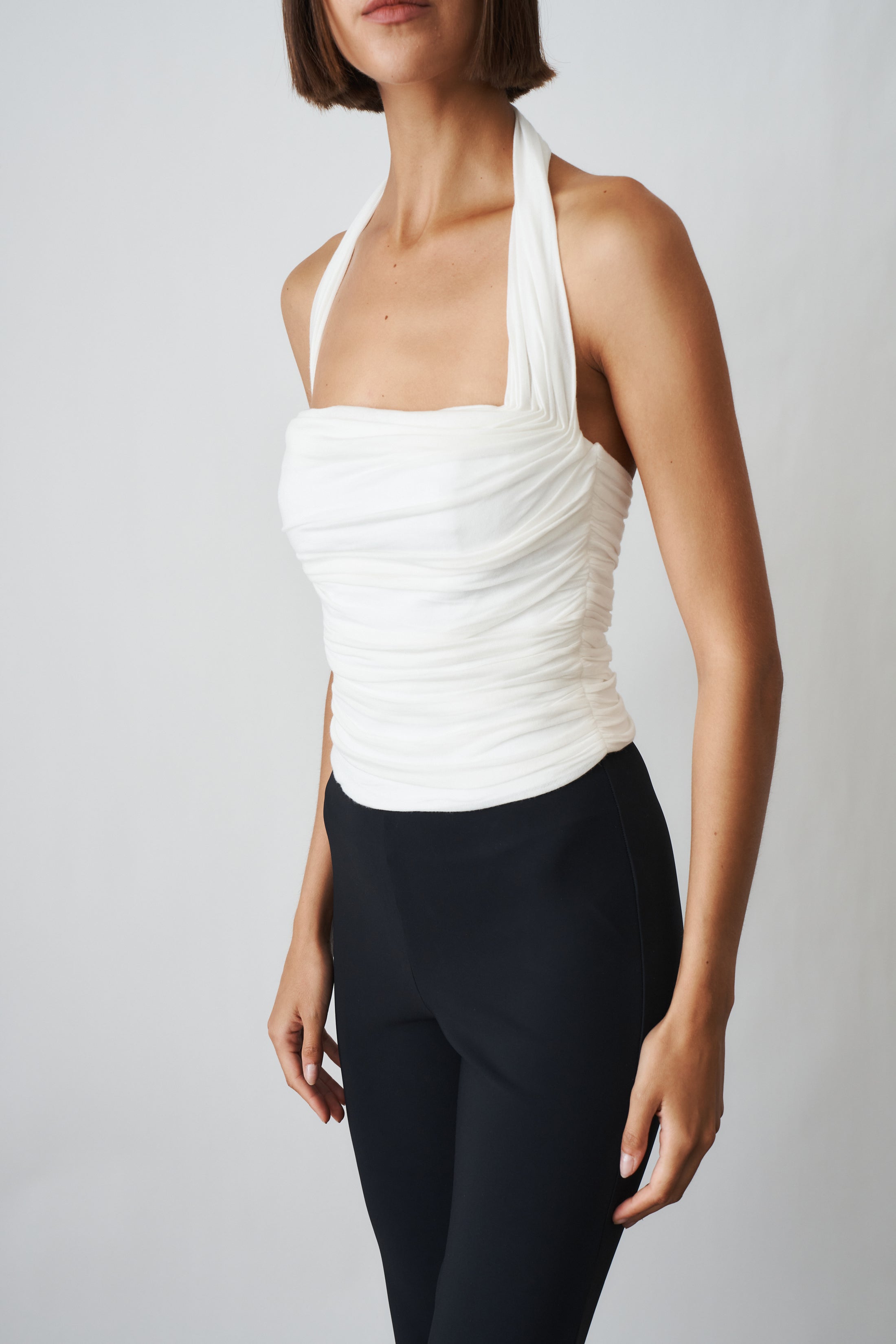 Silver Screen Halter Top