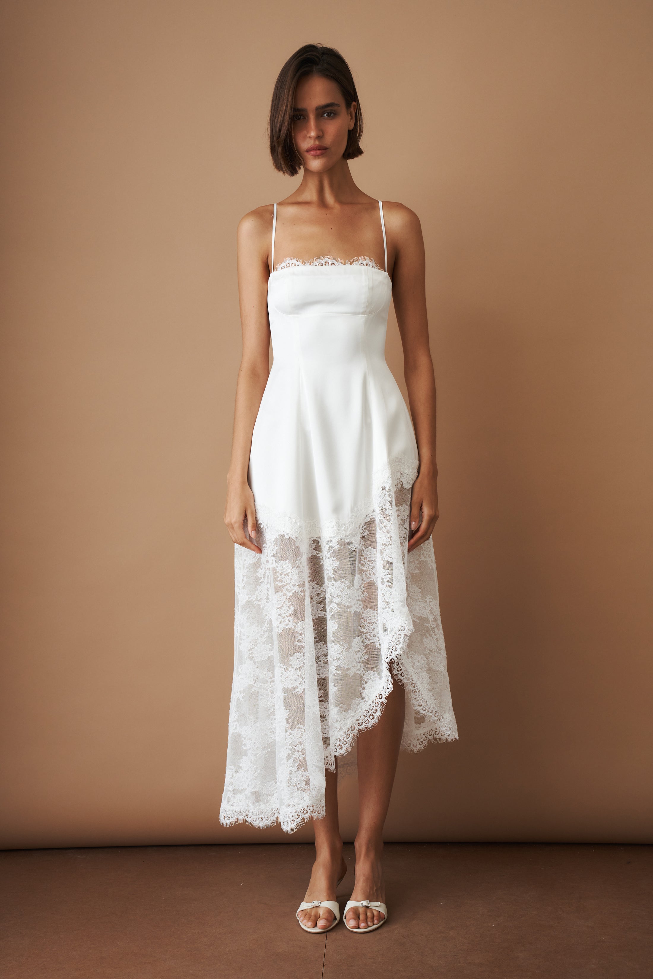 Mirabelle White Dress