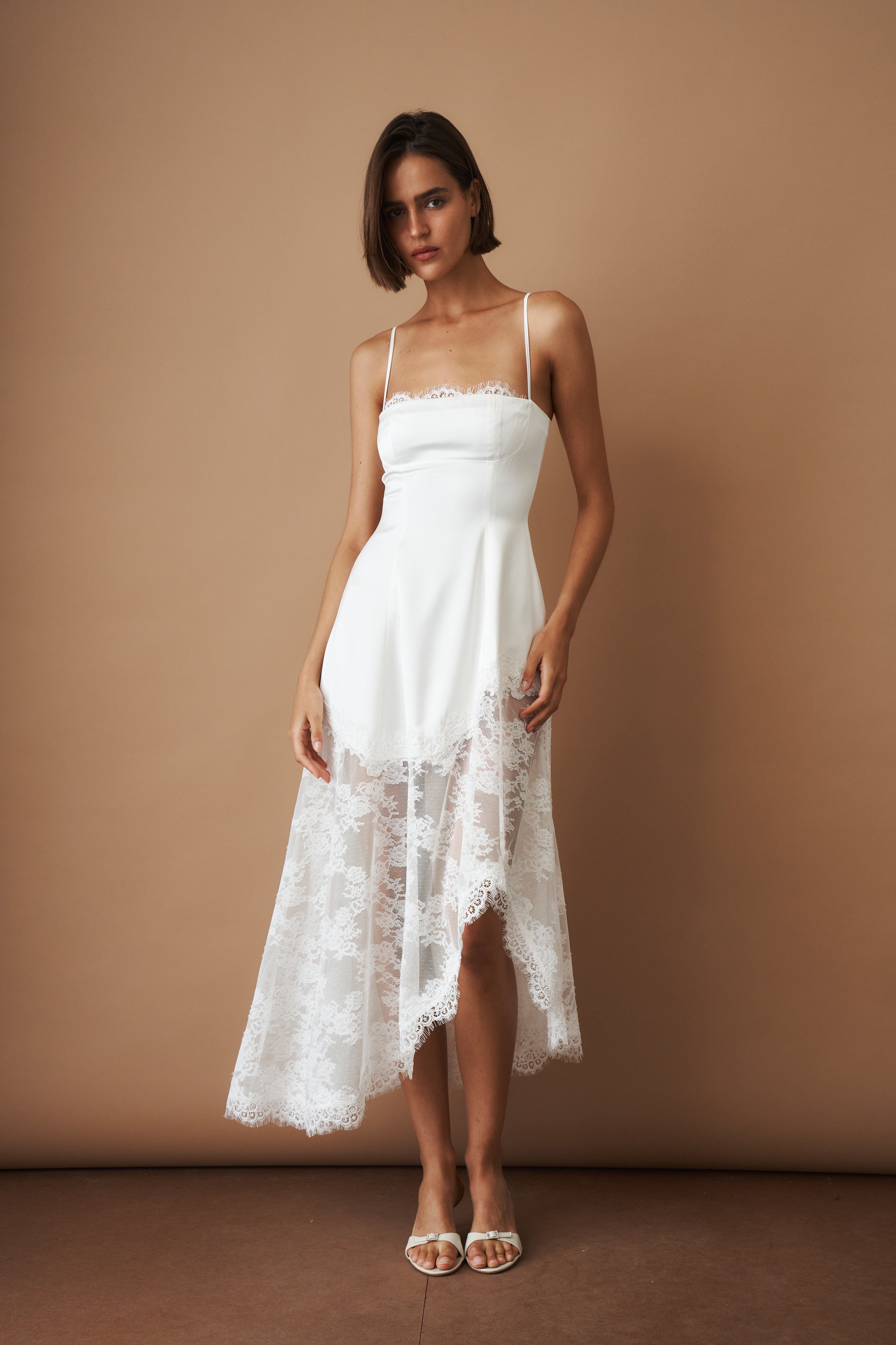 Mirabelle White Dress