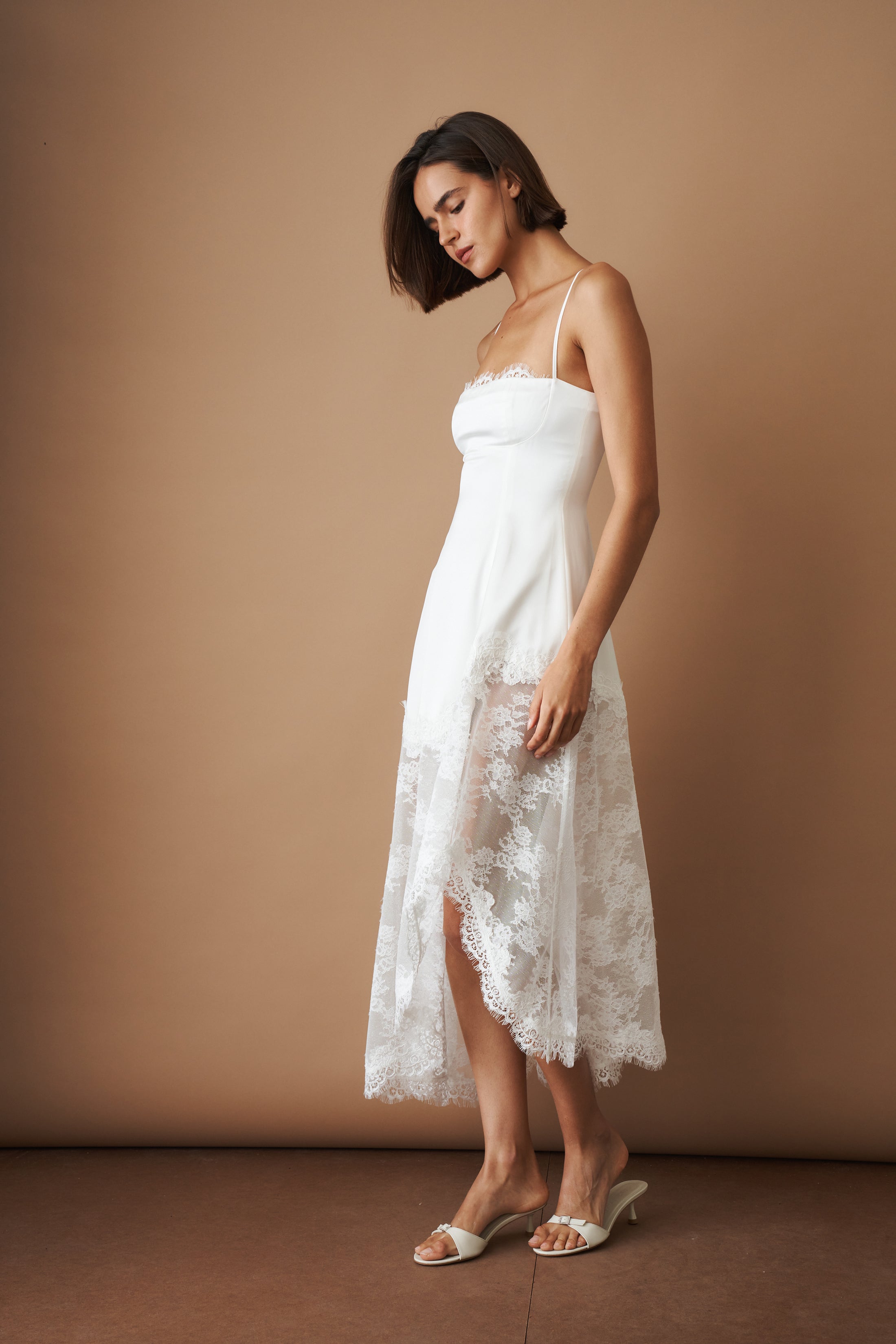 Mirabelle White Dress