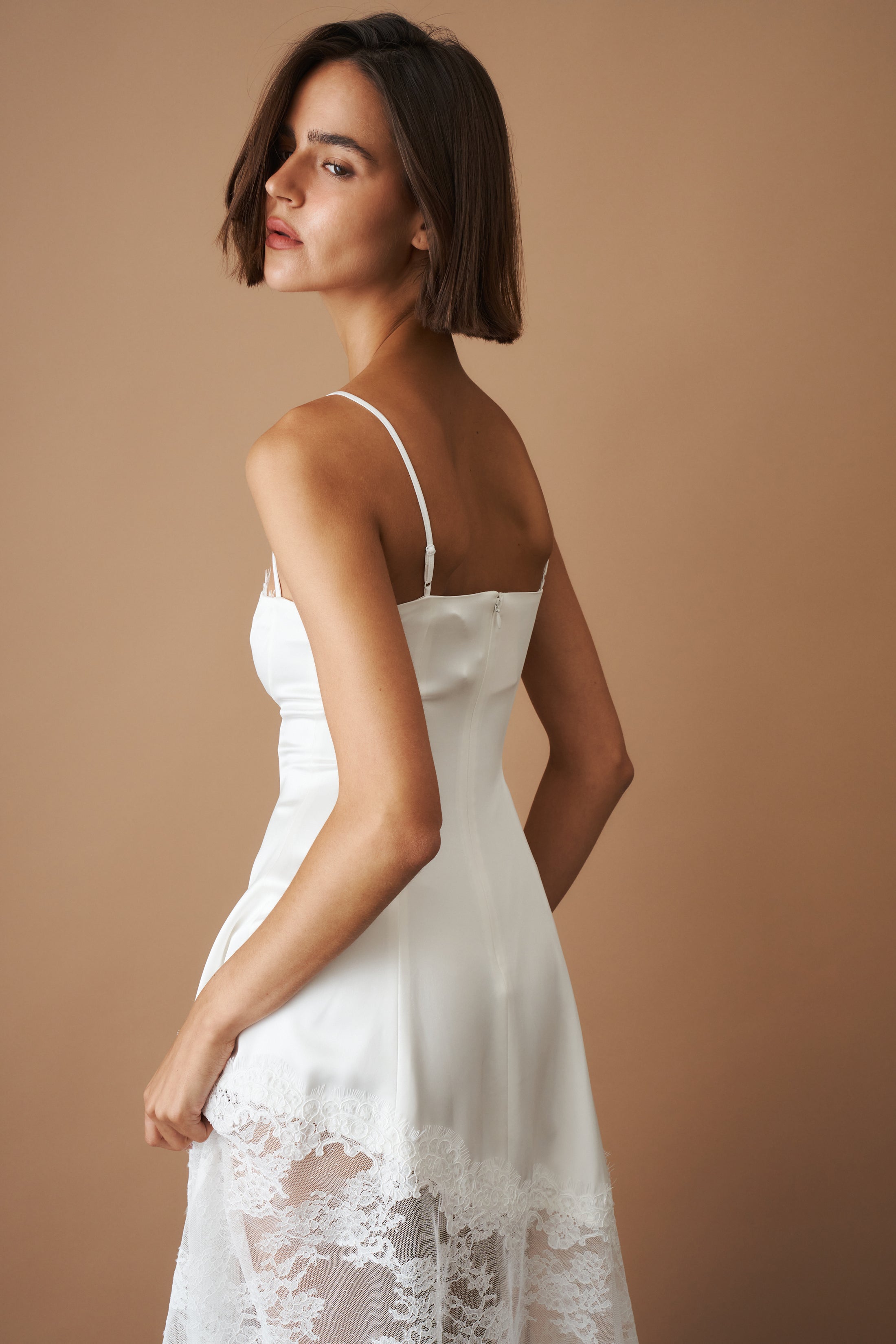 Mirabelle White Dress