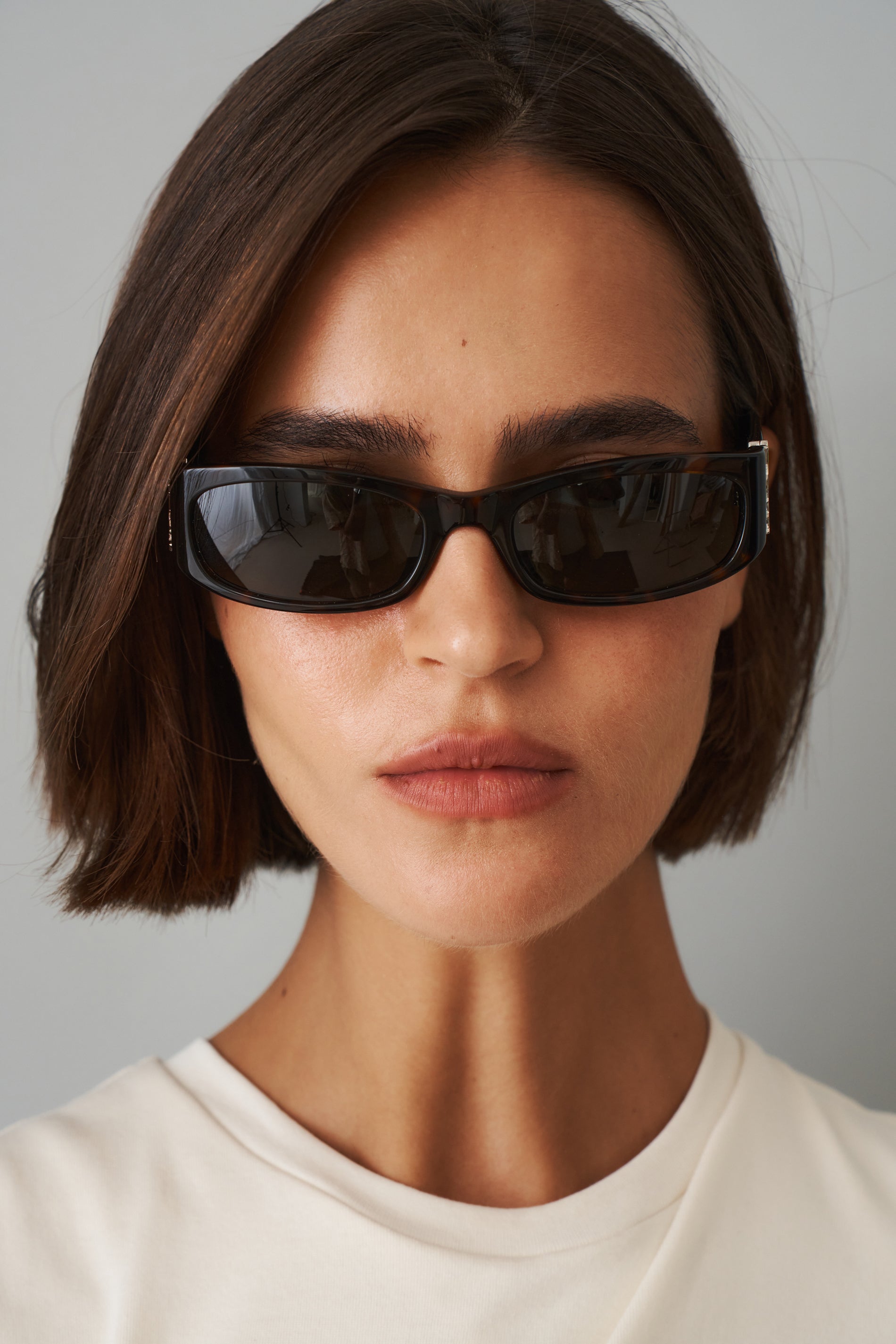 Slim Rectangle Sunglasses