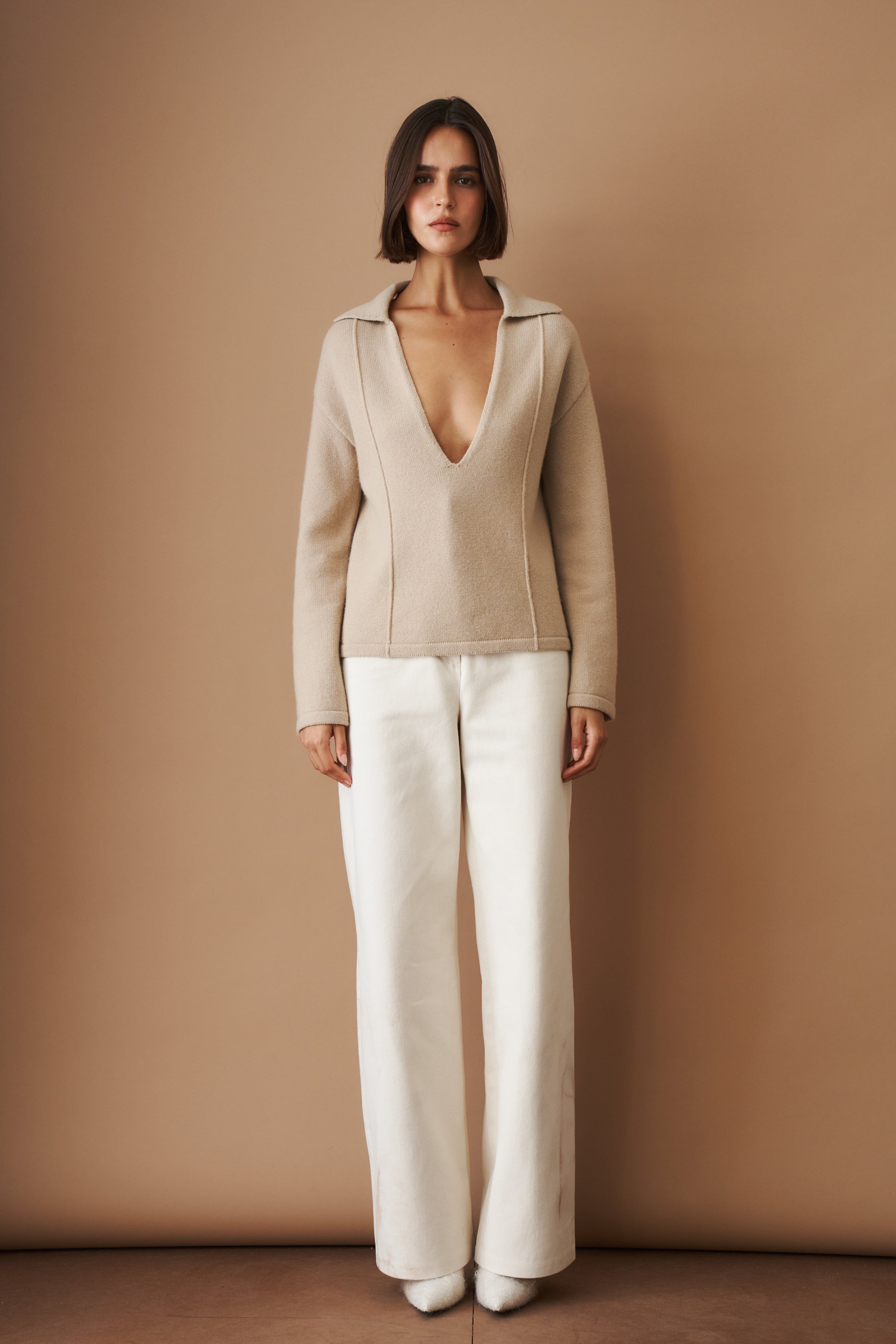 Sia Top Beige