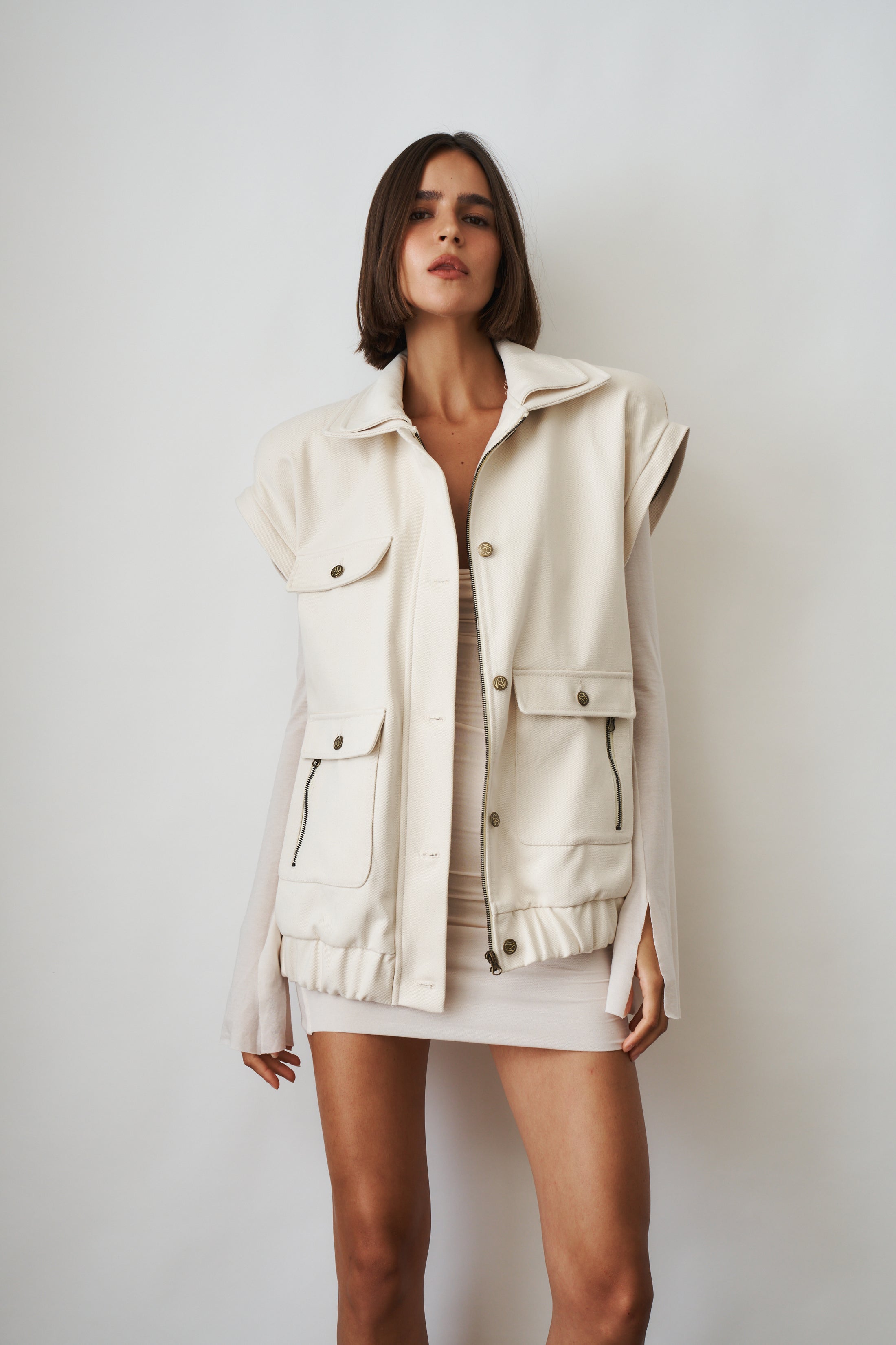 Denim Jacket Eggshell