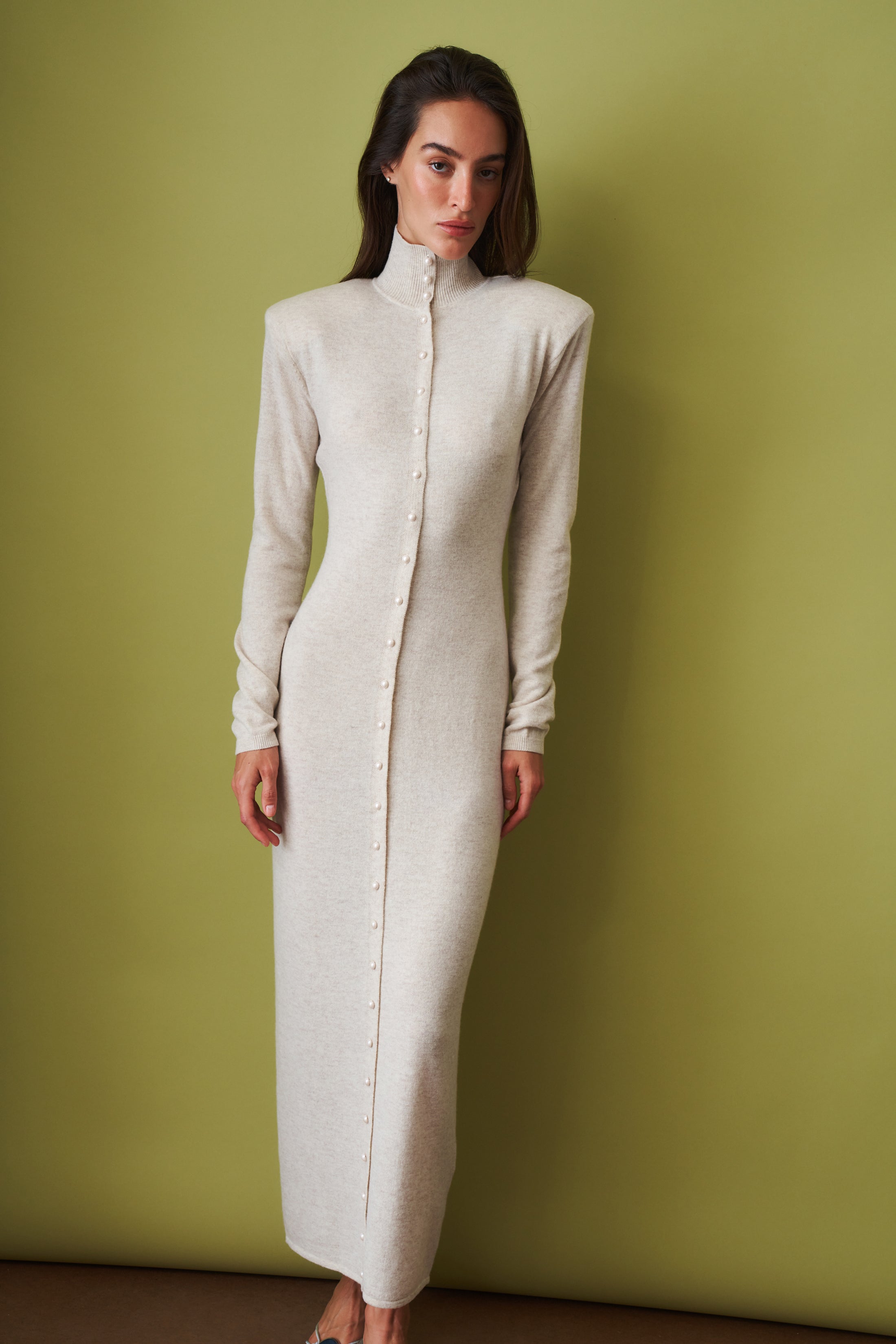 Knitted Polo Dress - DÉSORDRE