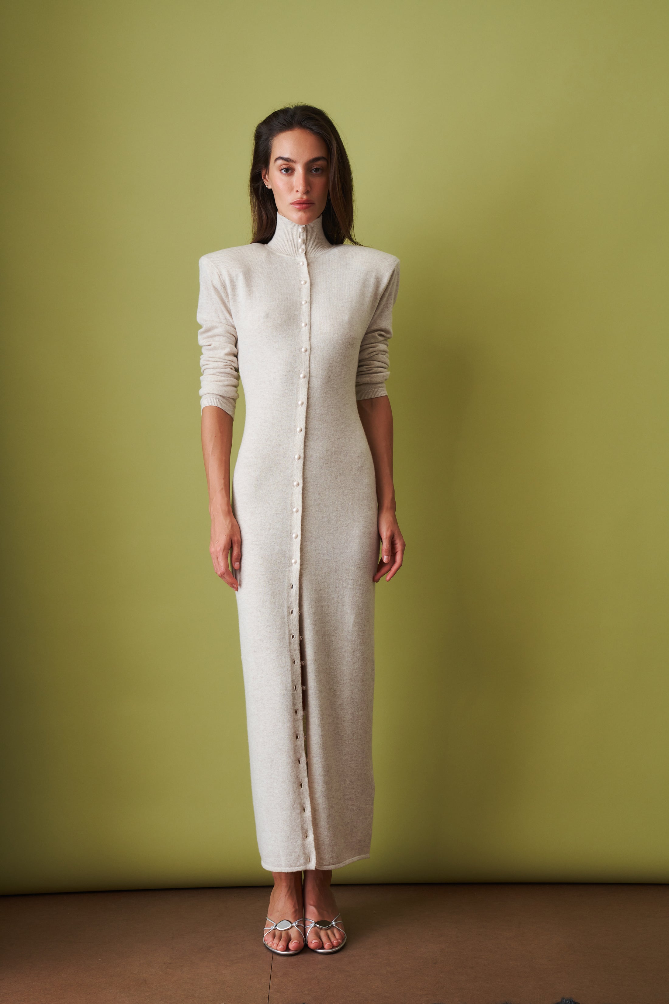 Knitted Polo Dress - DÉSORDRE