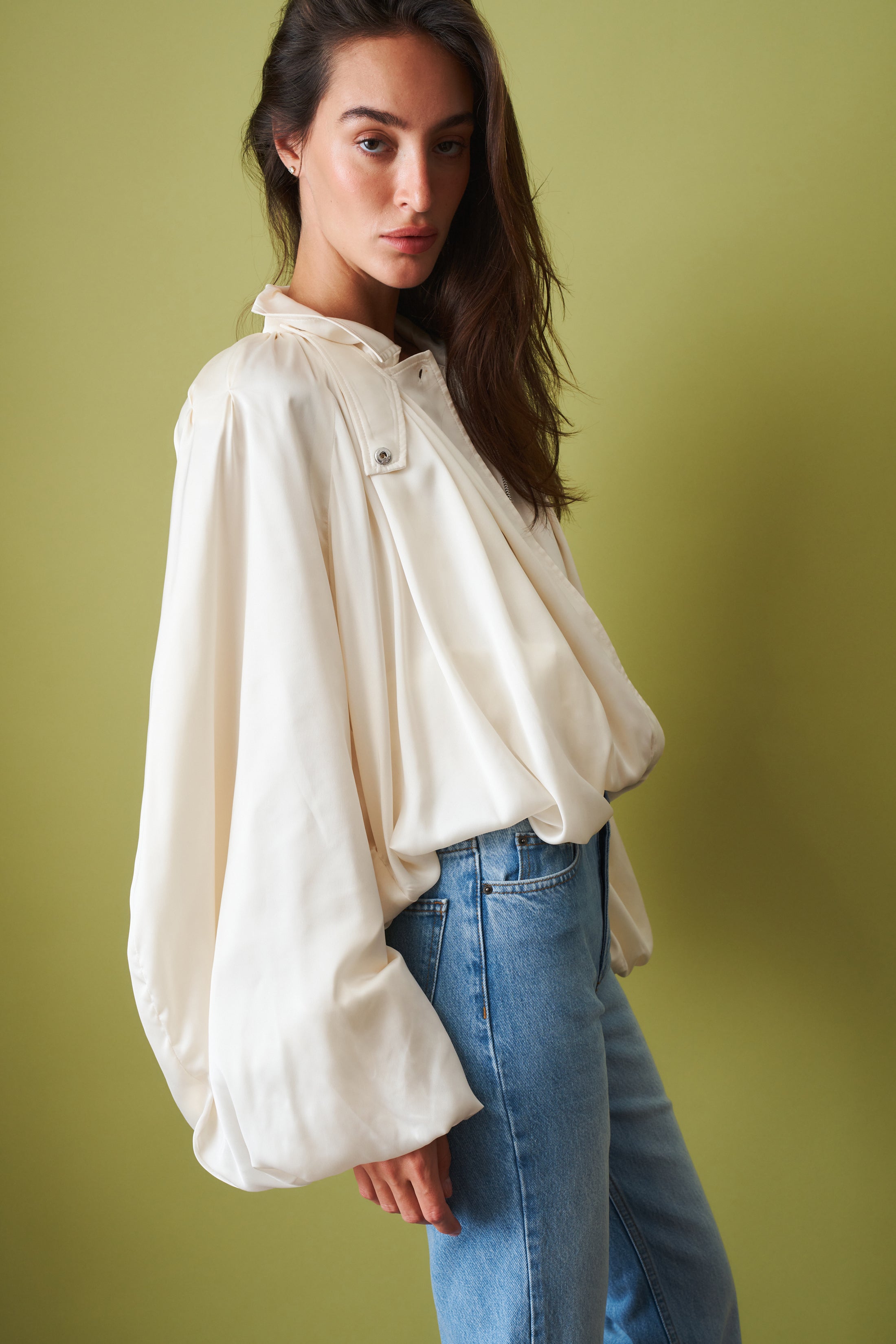 Chiffon Bomber Jacket - DÉSORDRE