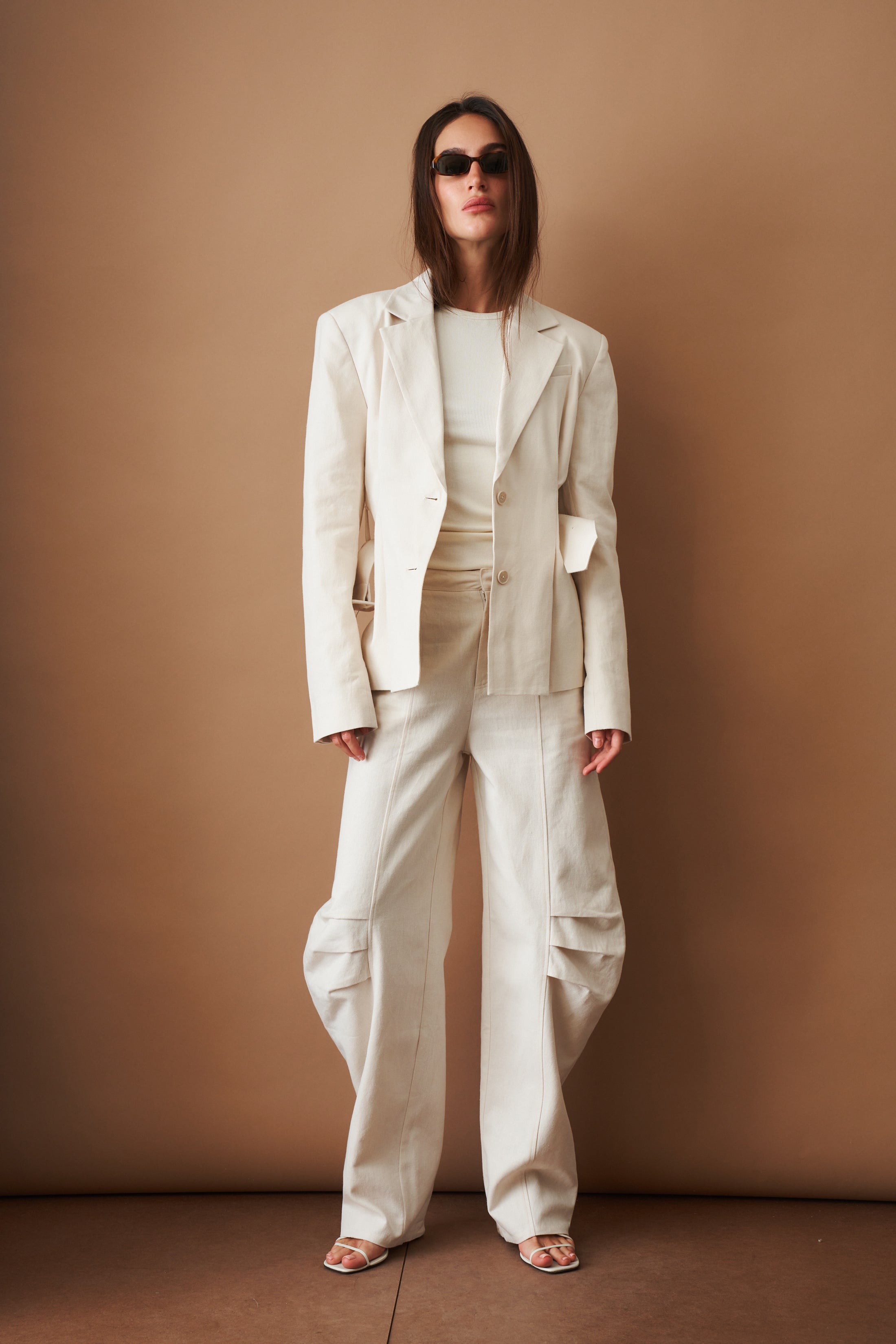 Linen Suiting Blazer - DÉSORDRE