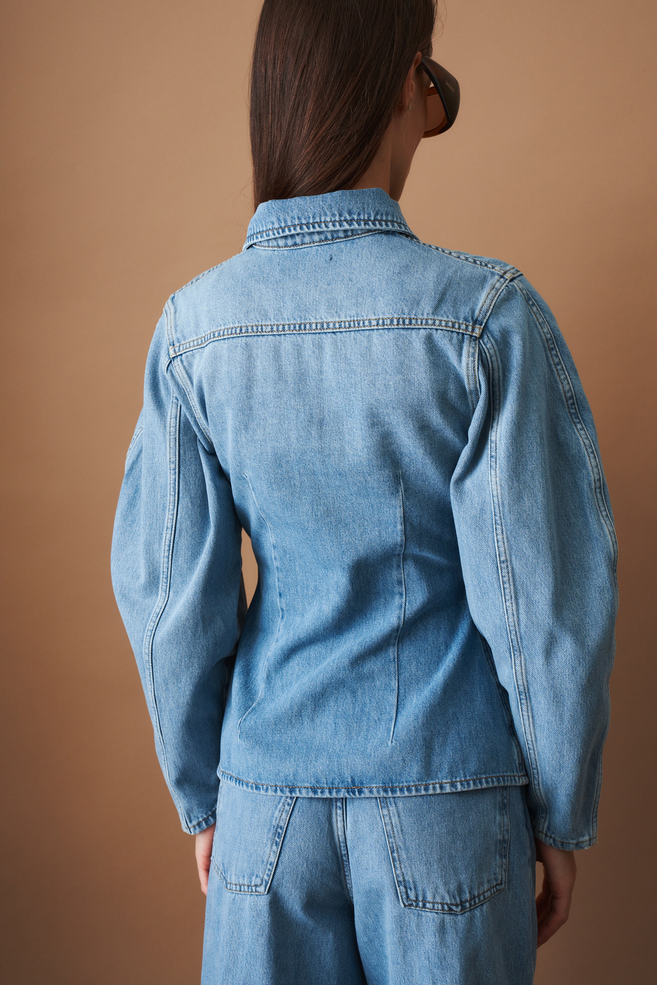 Denim Fitted Shirt - DÉSORDRE