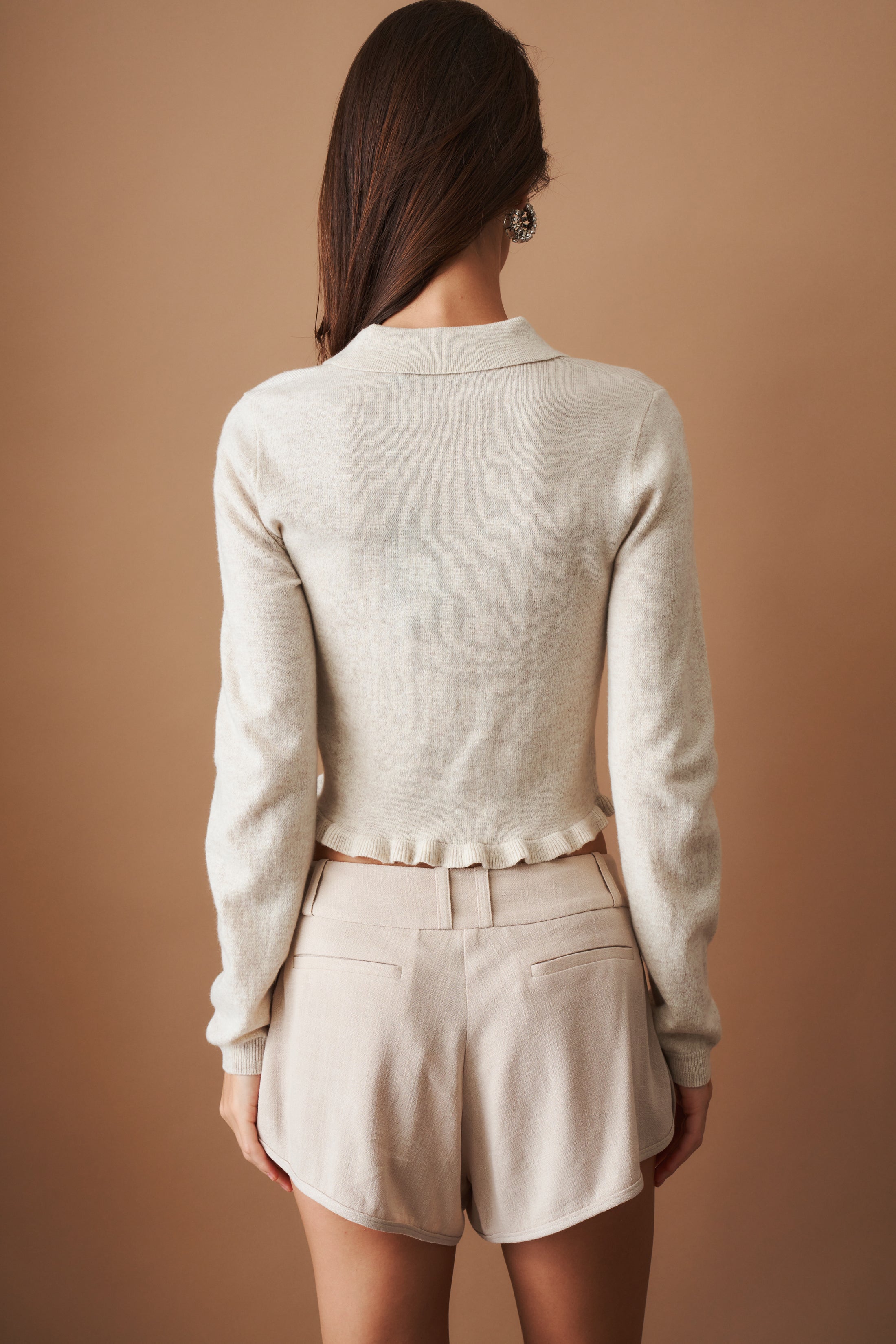 Knitted Polo Cardigan - DÉSORDRE