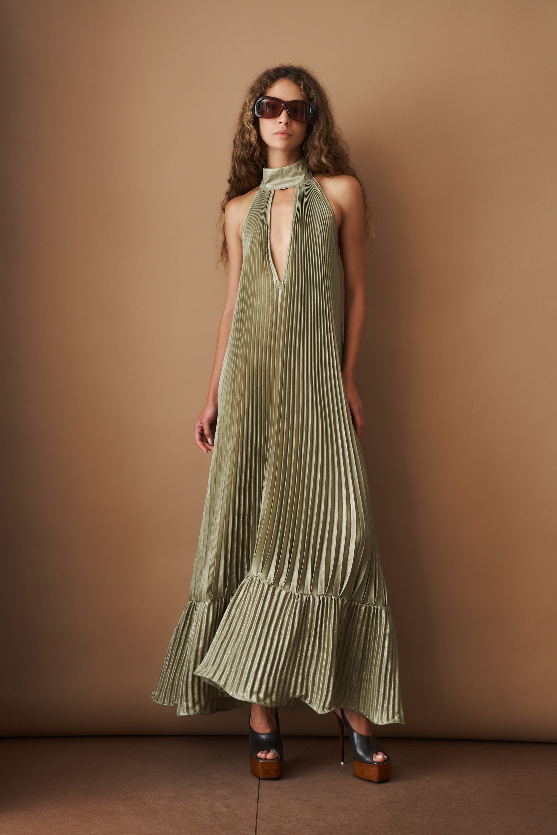 Libertie Gown Garden Shimmer - DÉSORDRE