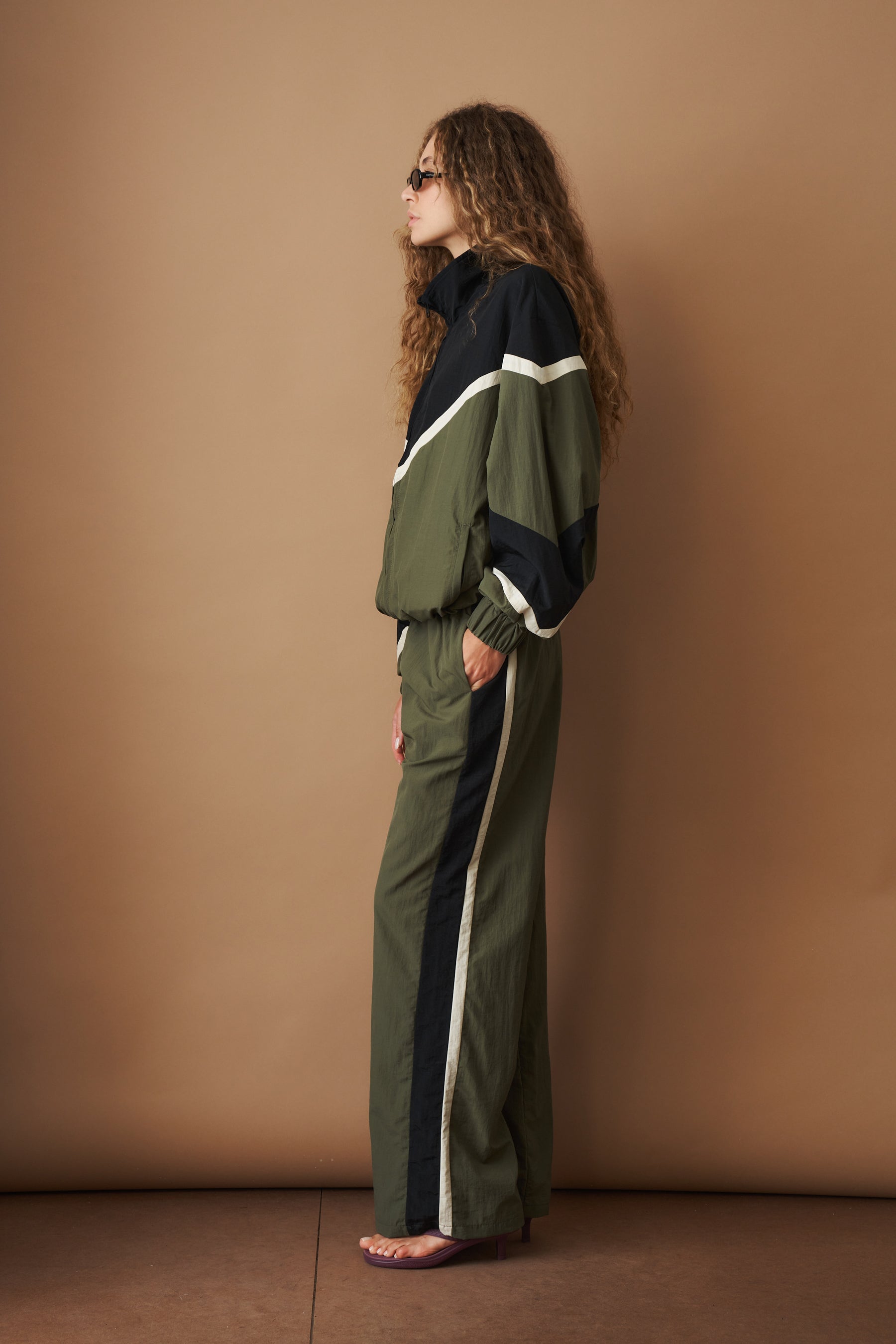 Multicolor Water Resistant Parachute Jacket - DÉSORDRE