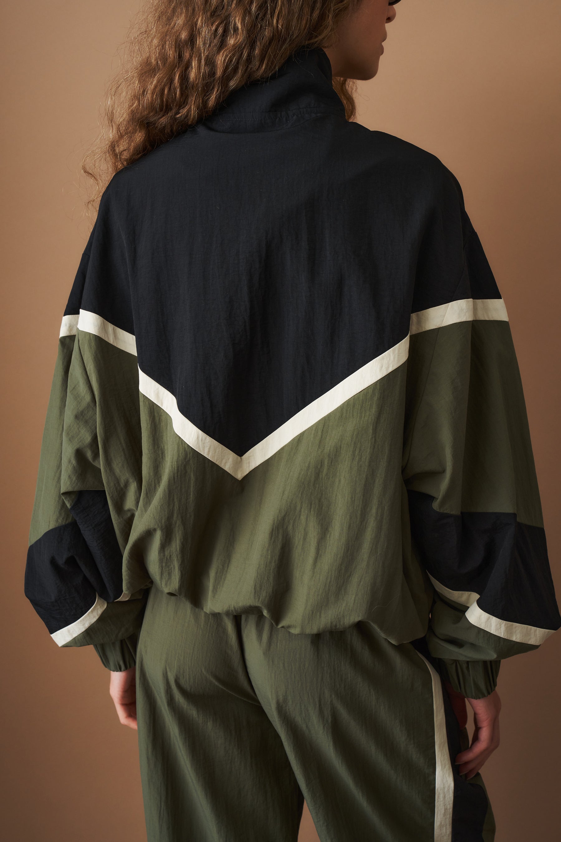 Multicolor Water Resistant Parachute Jacket - DÉSORDRE
