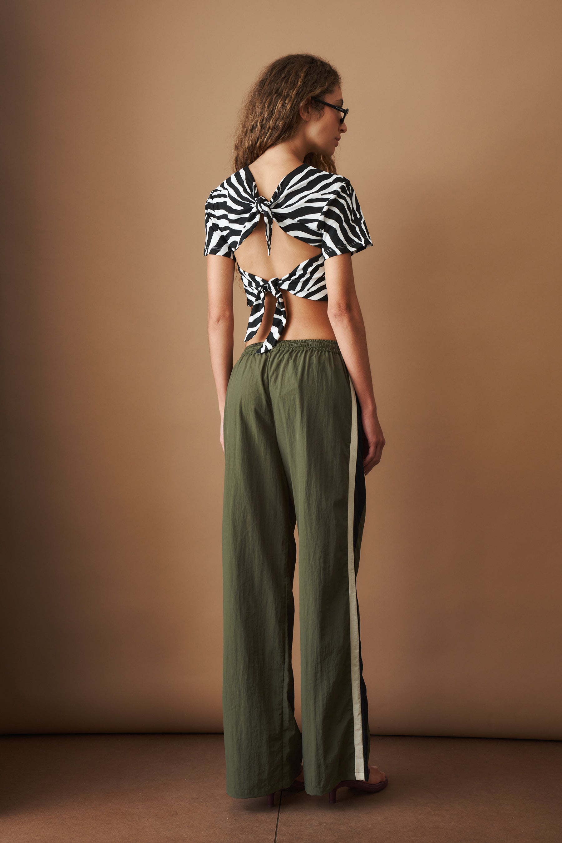 Multicolor Water Resistant Parachute Track Pants - DÉSORDRE