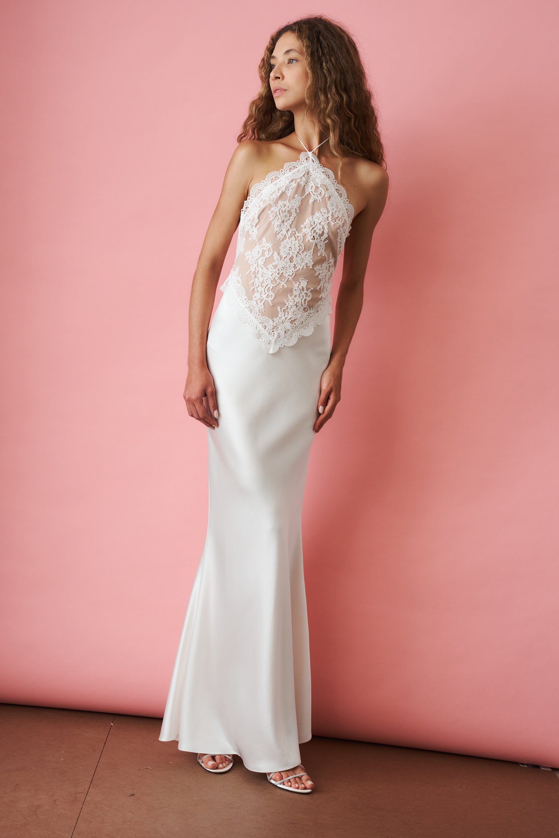 Costanza Ivory Lace Dress - DÉSORDRE