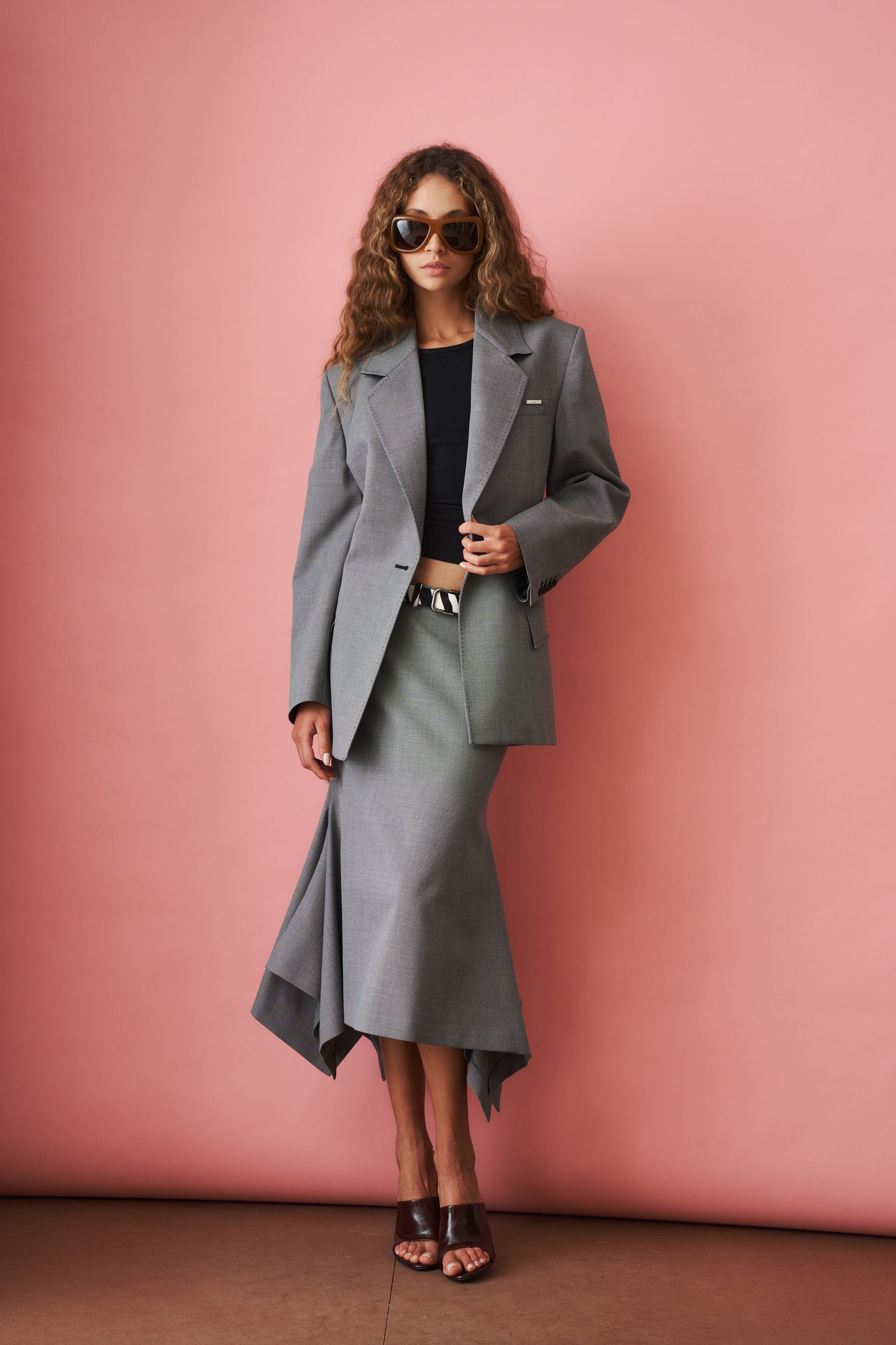 Grey Tailoring Blazer - DÉSORDRE