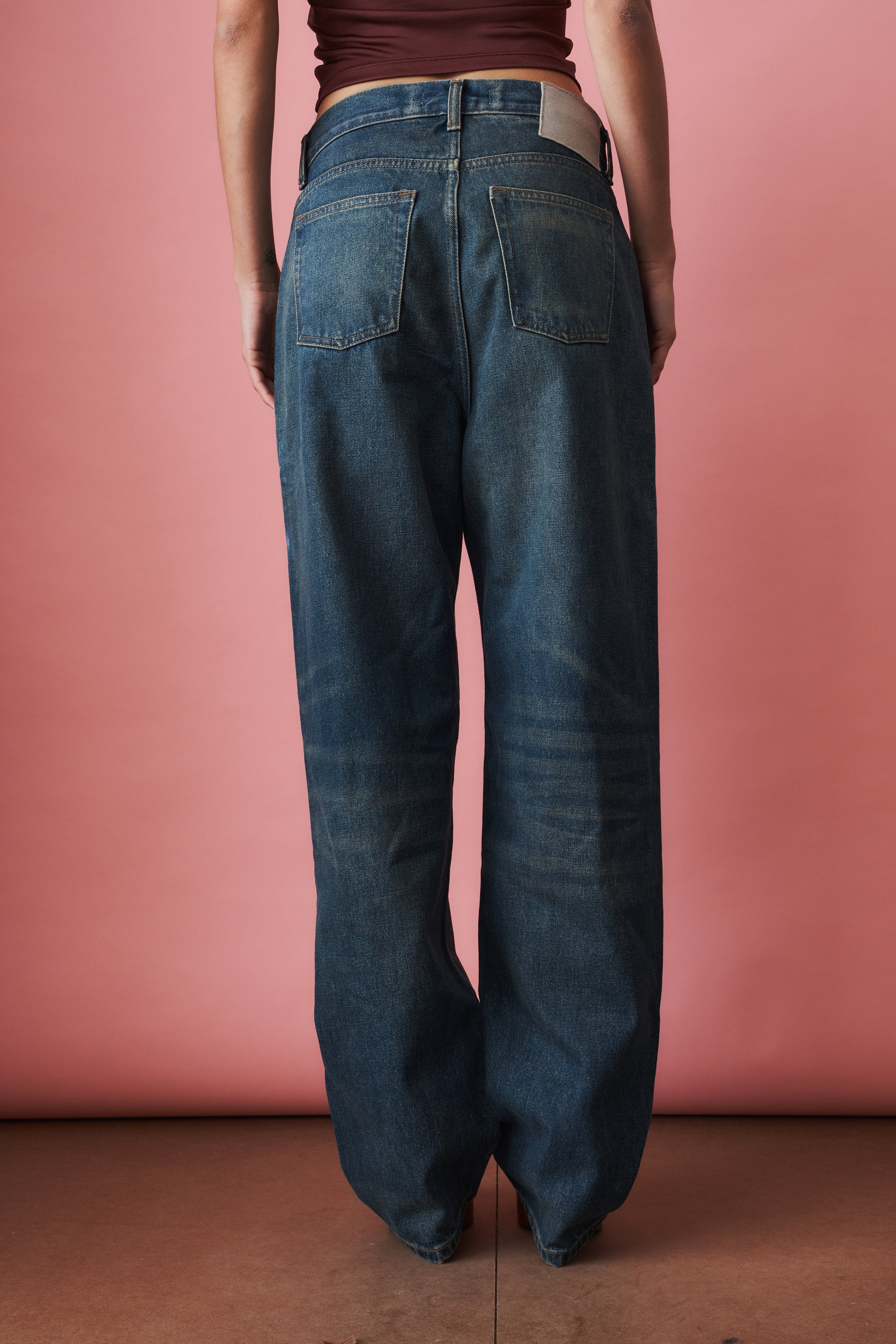 Baggy Jeans Green Wash - DÉSORDRE
