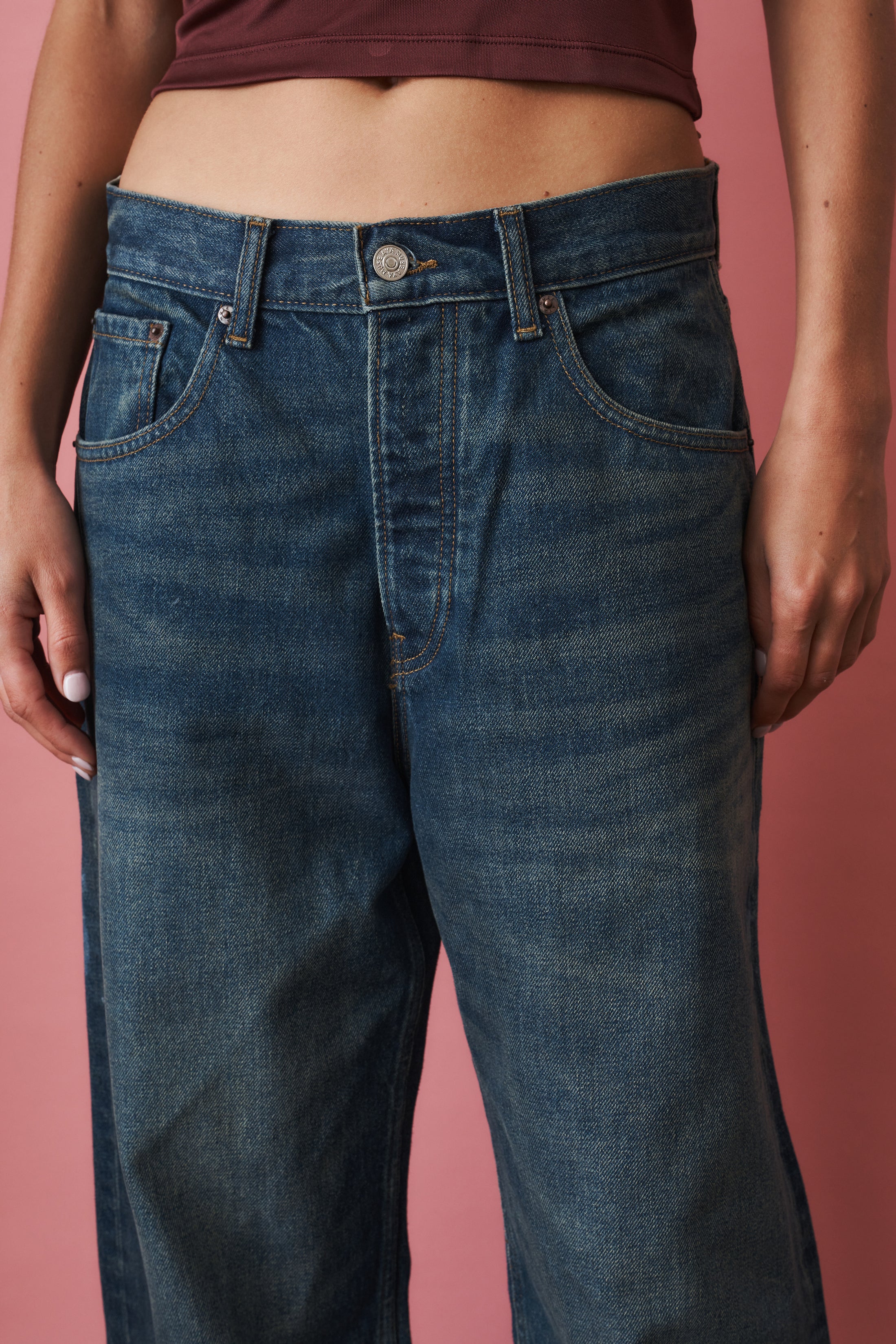 Baggy Jeans Green Wash - DÉSORDRE