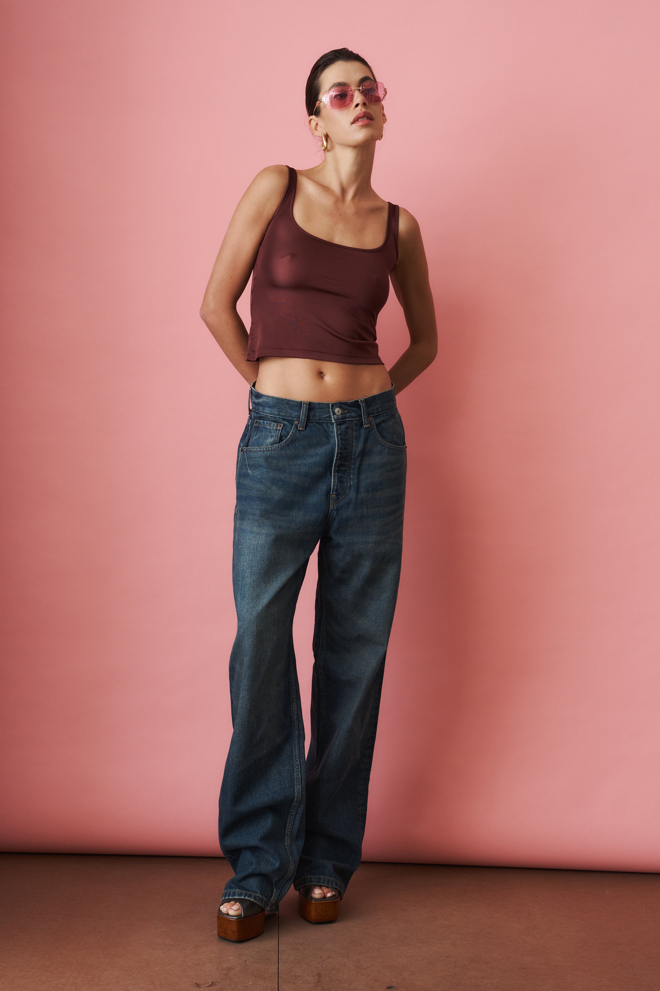 Baggy Jeans Green Wash - DÉSORDRE