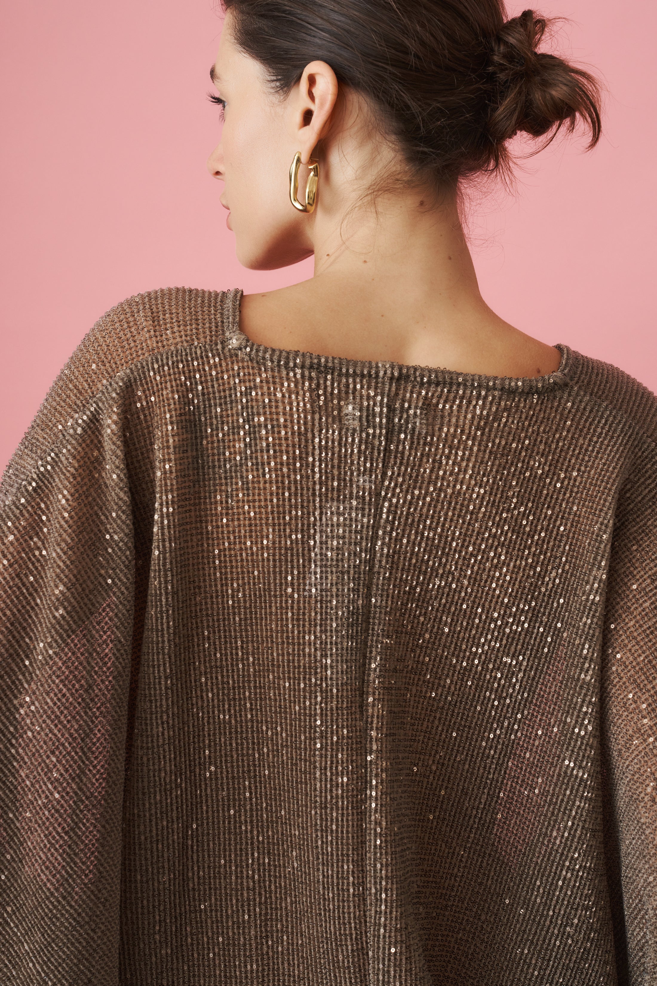 Experimental Smoke Sequin Gown - DÉSORDRE