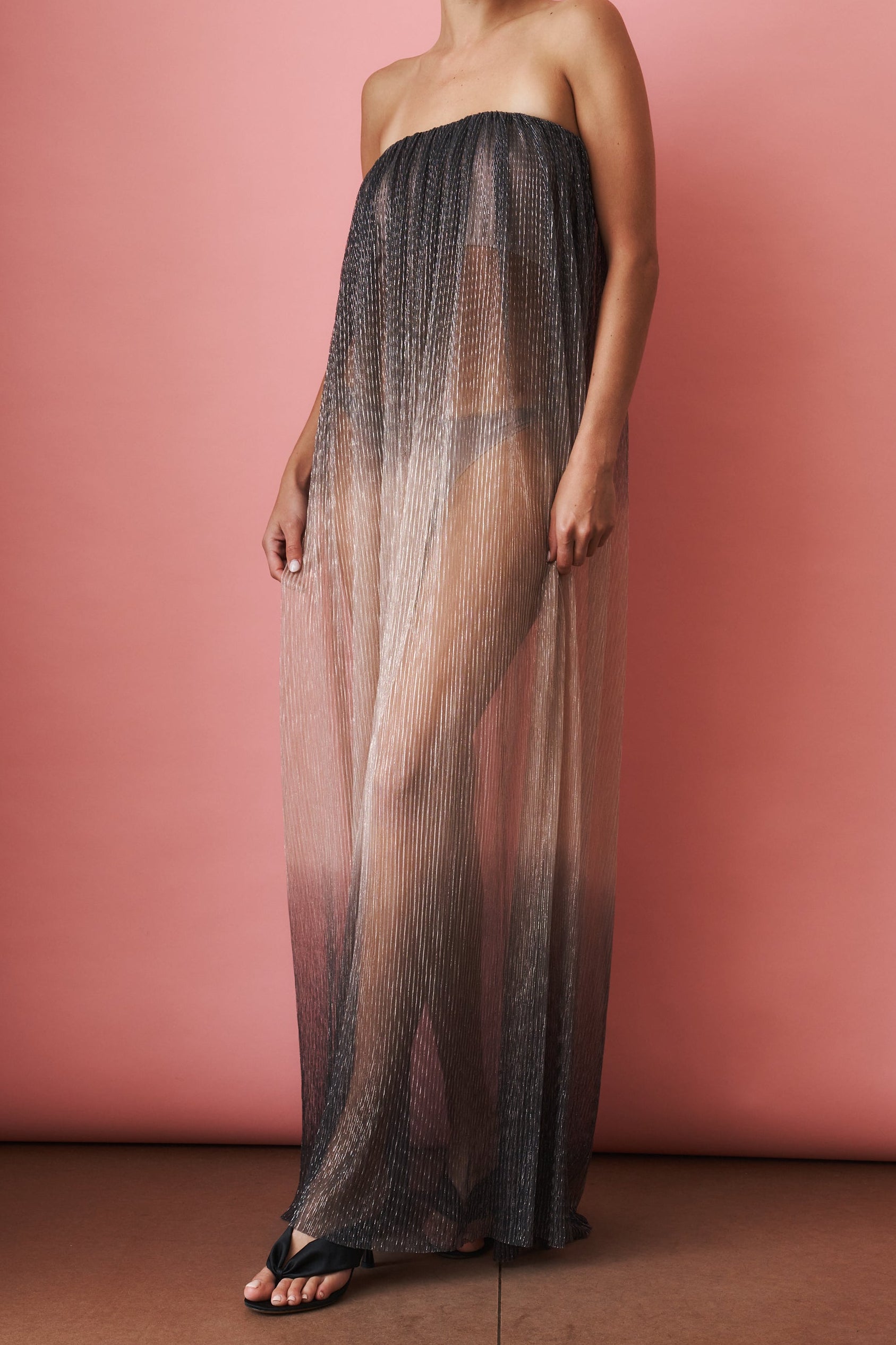 Dante Dress Smoke Moonlight - DÉSORDRE