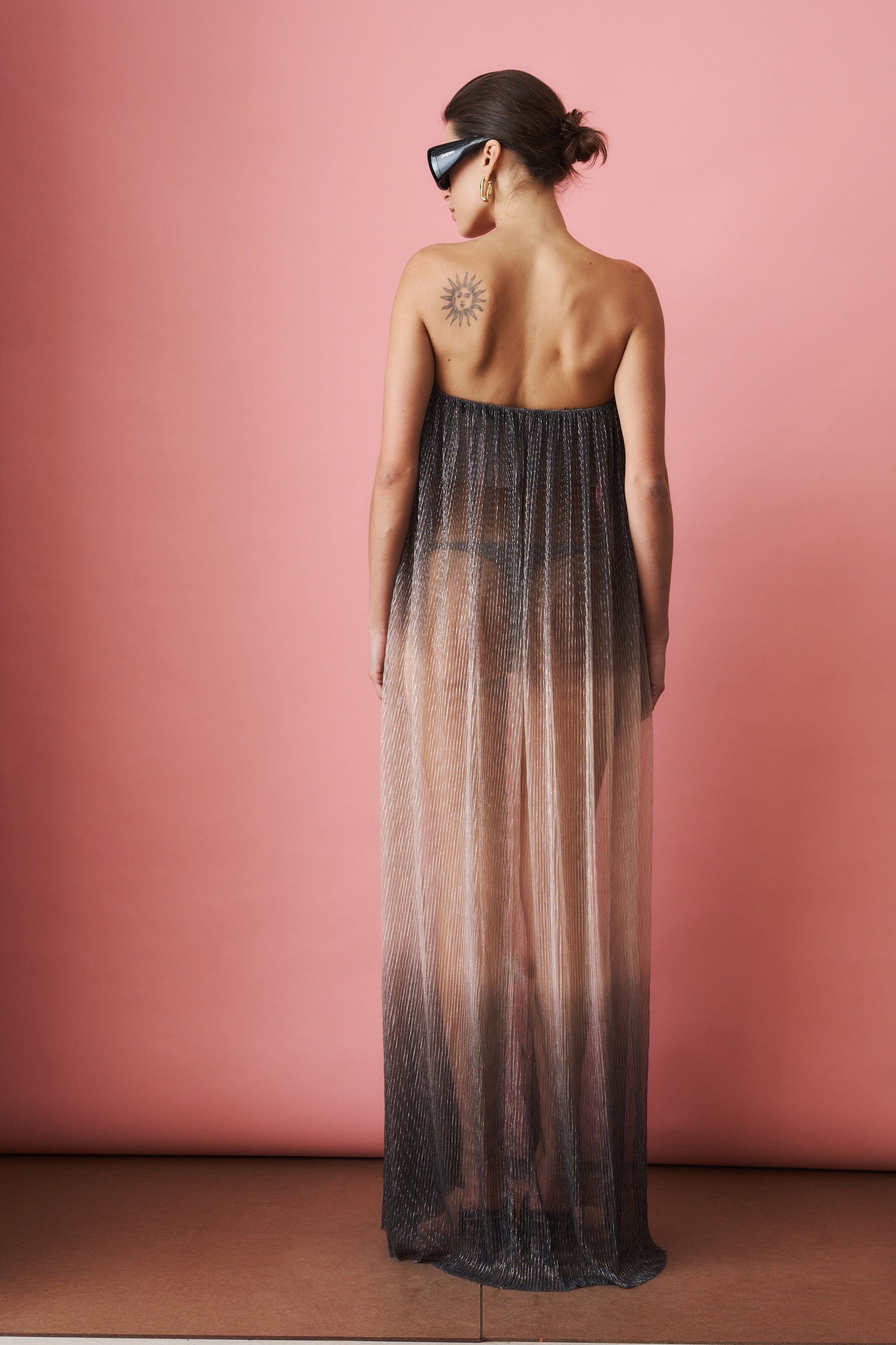 Dante Dress Smoke Moonlight - DÉSORDRE